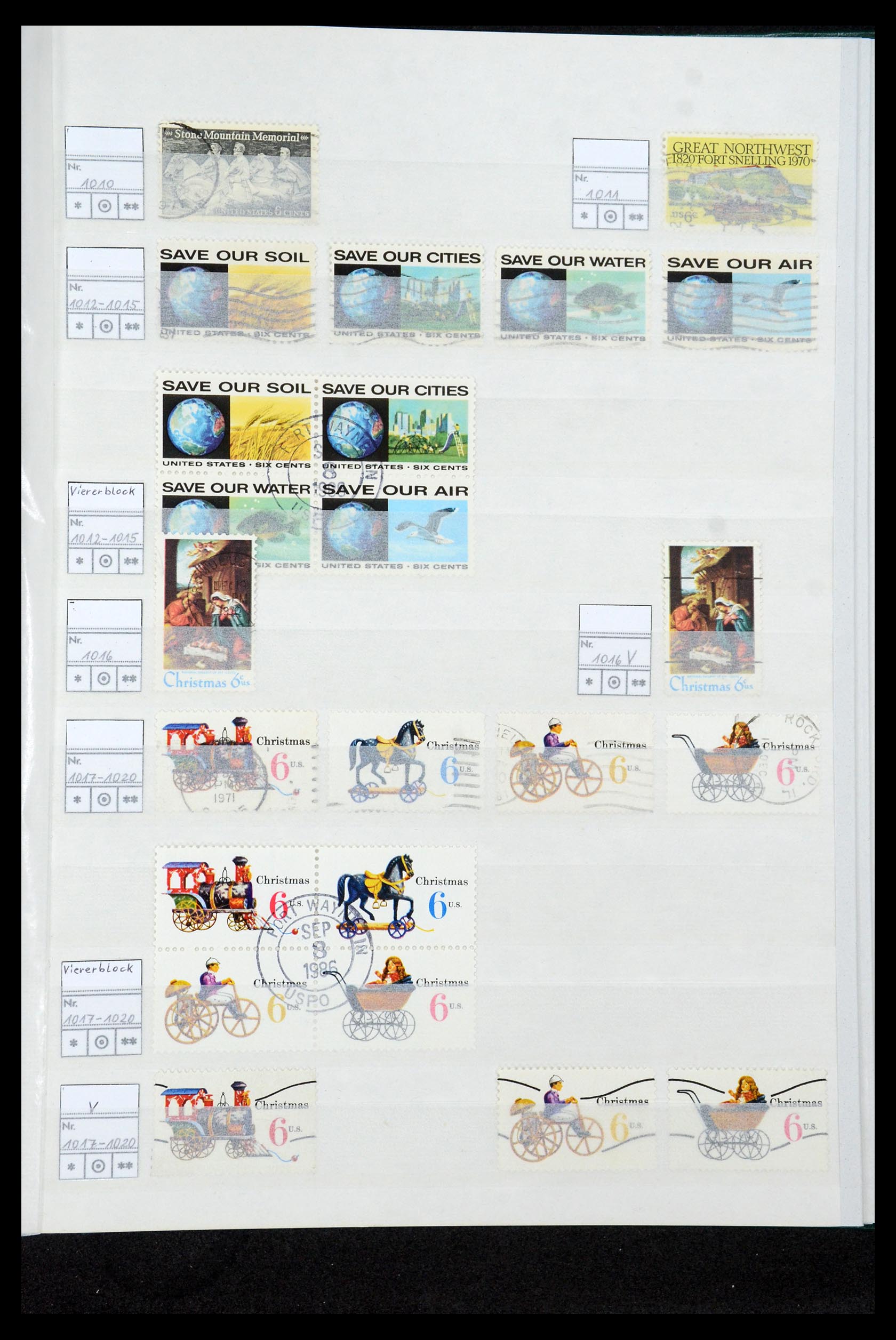 35689 092 - Stamp Collection 35689 USA 1851-2001.