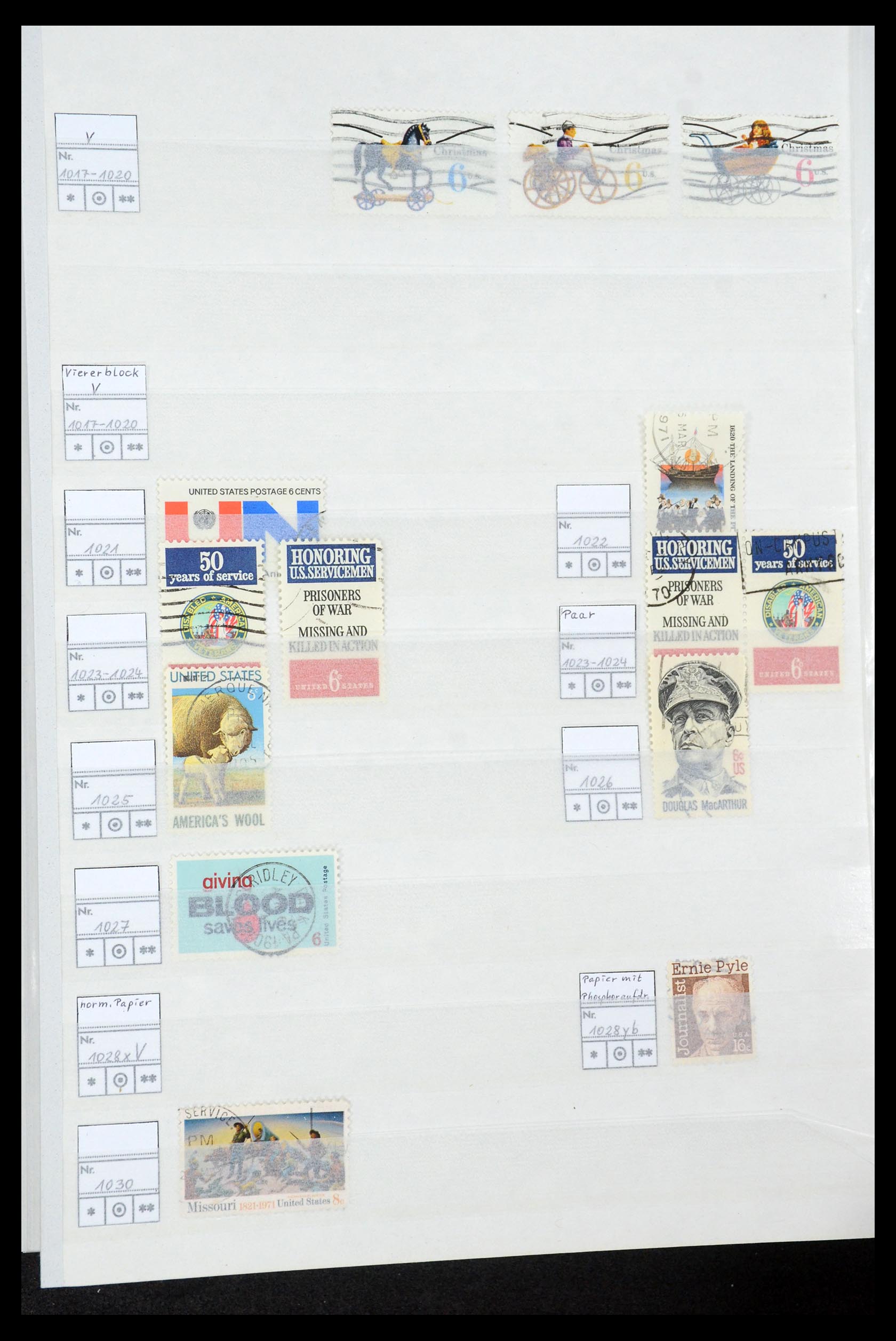 35689 093 - Stamp Collection 35689 USA 1851-2001.