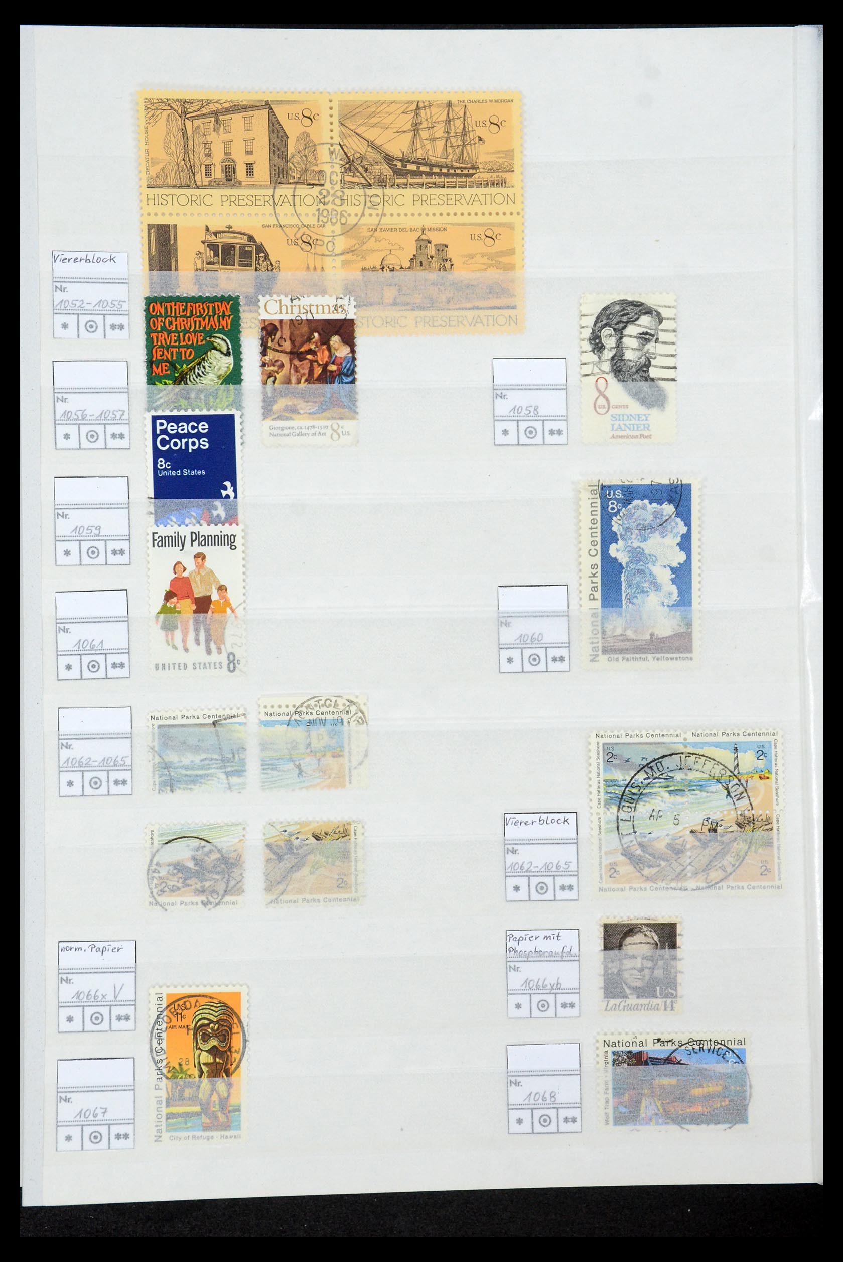35689 097 - Stamp Collection 35689 USA 1851-2001.