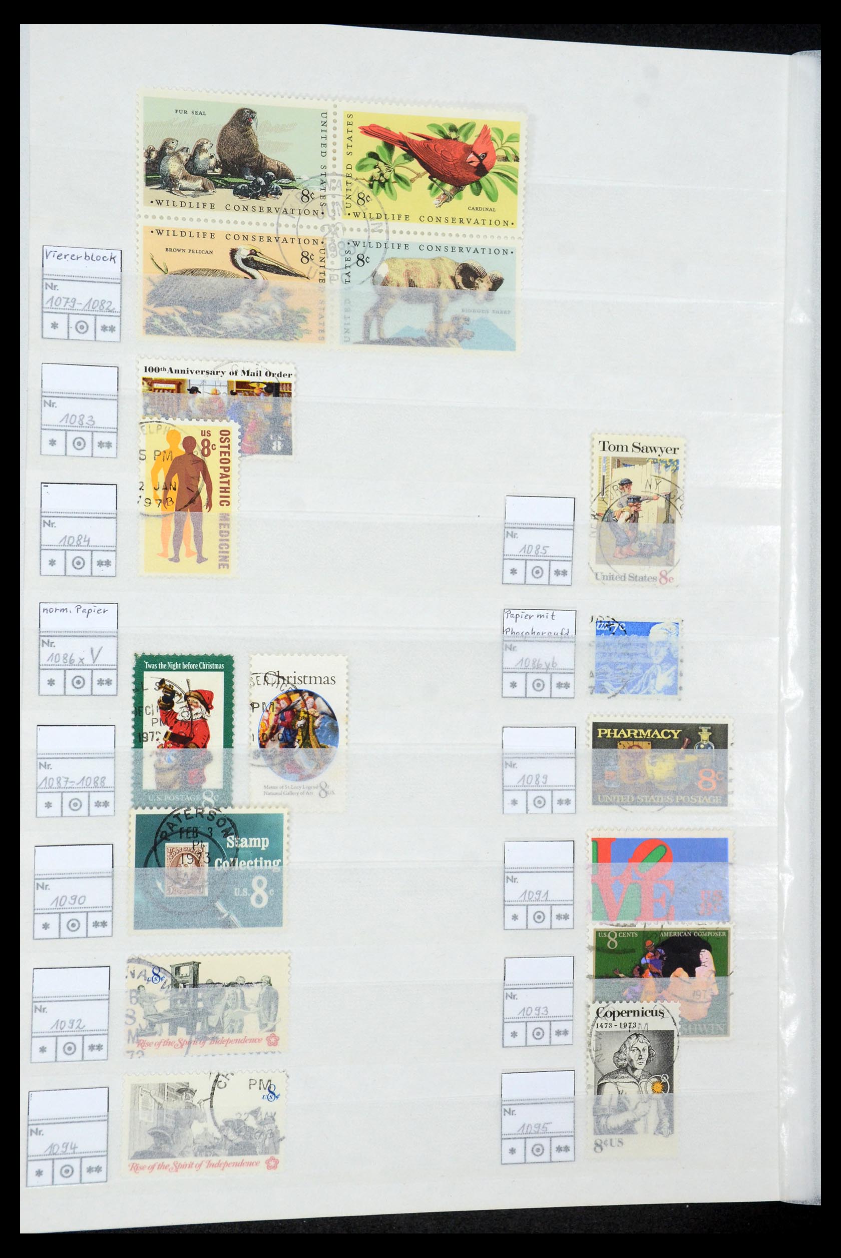 35689 099 - Postzegelverzameling 35689 USA 1851-2001.