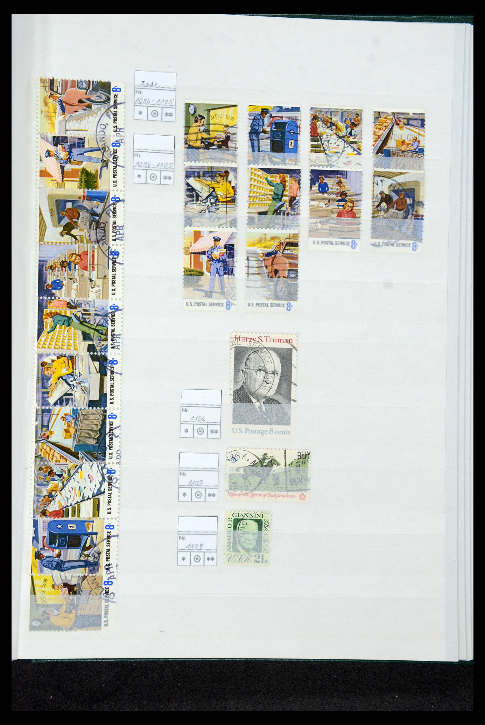 35689 100 - Postzegelverzameling 35689 USA 1851-2001.