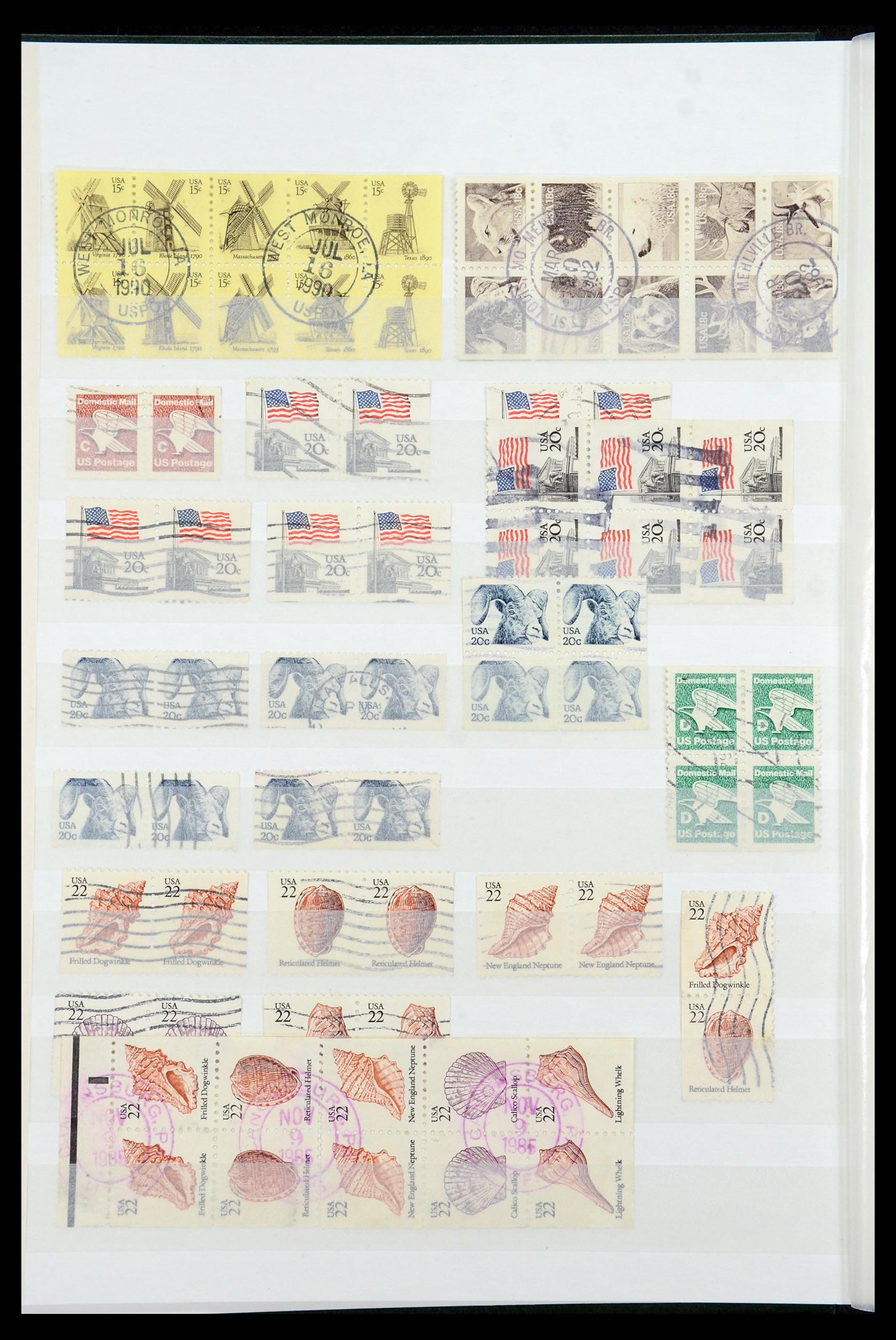 35689 301 - Postzegelverzameling 35689 USA 1851-2001.