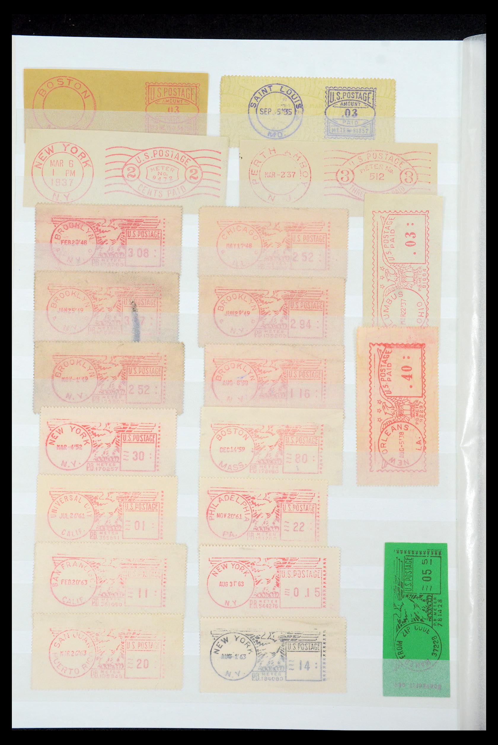 35689 309 - Postzegelverzameling 35689 USA 1851-2001.