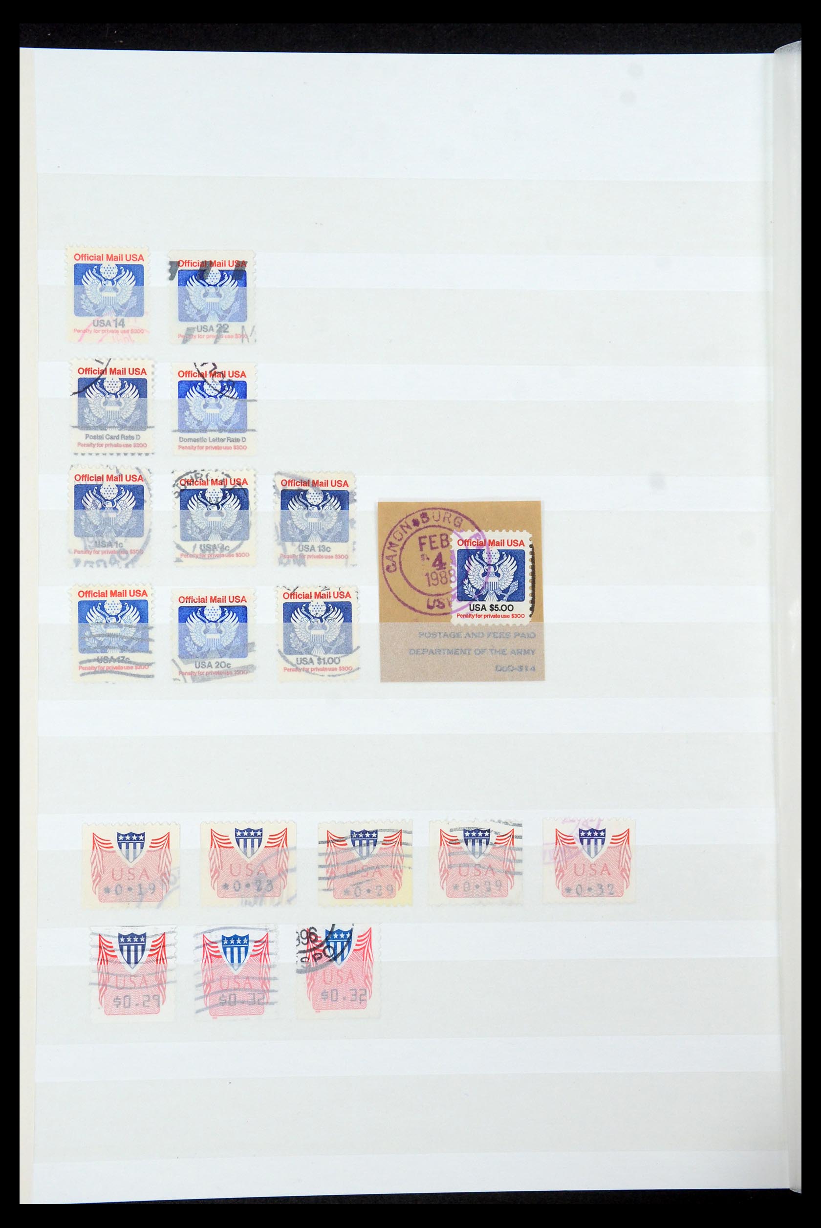 35689 315 - Stamp Collection 35689 USA 1851-2001.