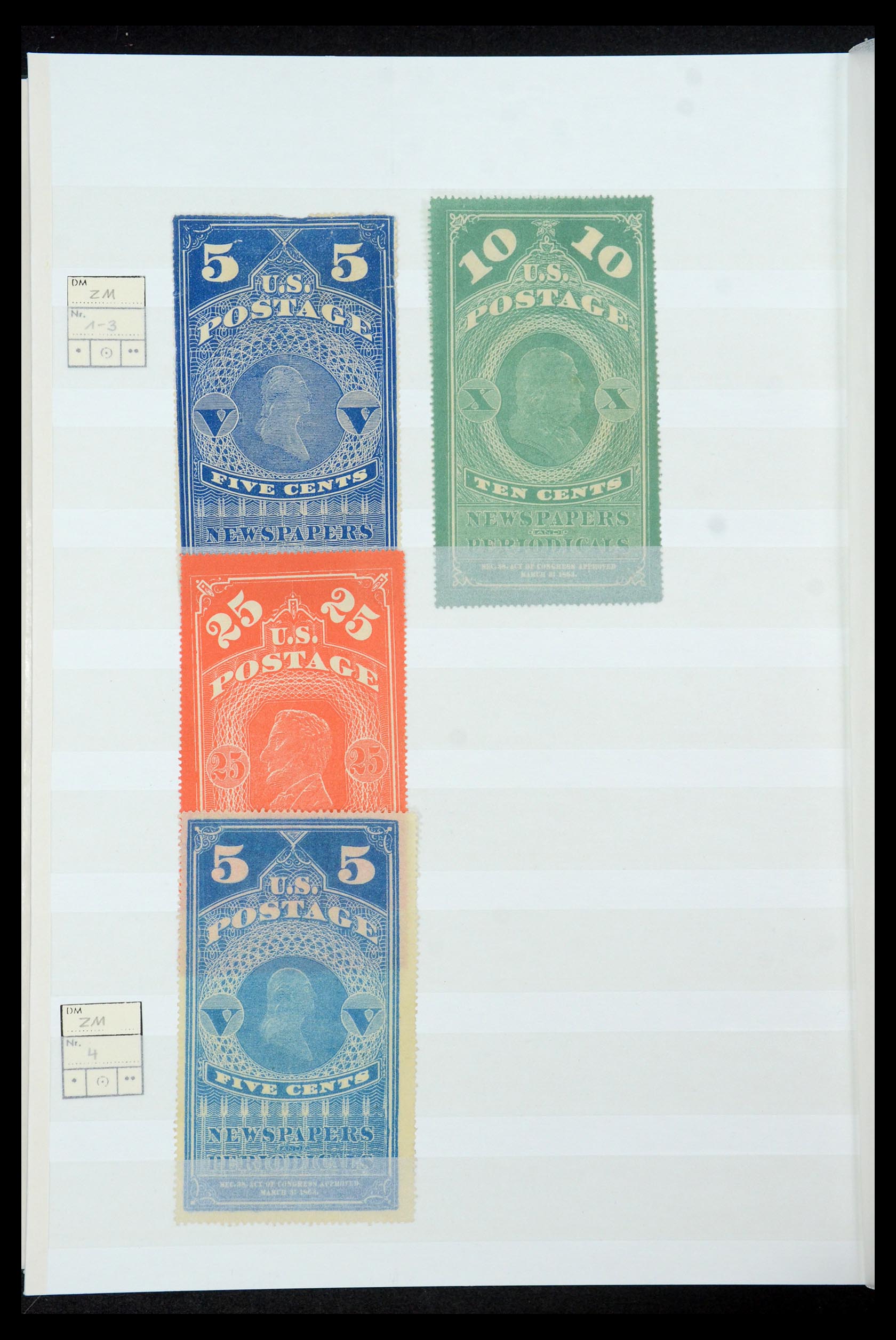 35689 322 - Postzegelverzameling 35689 USA 1851-2001.