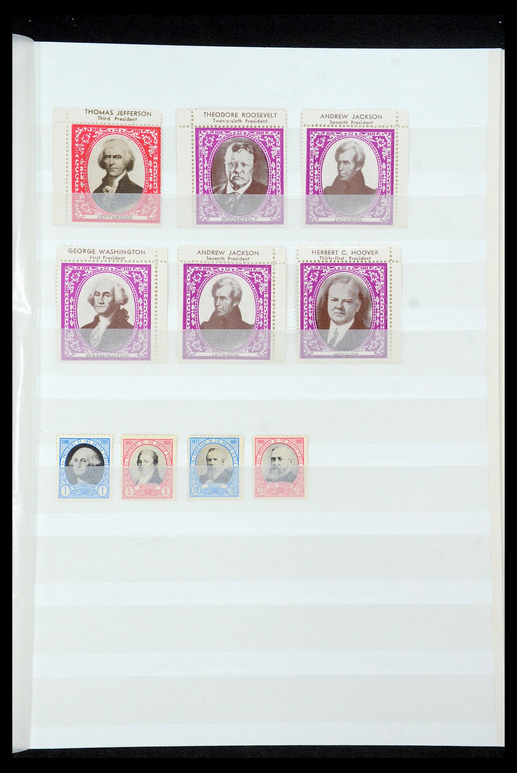 35689 324 - Postzegelverzameling 35689 USA 1851-2001.