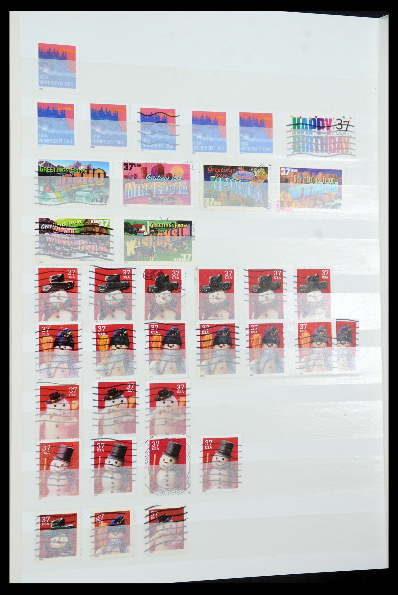 35689 342 - Postzegelverzameling 35689 USA 1851-2001.