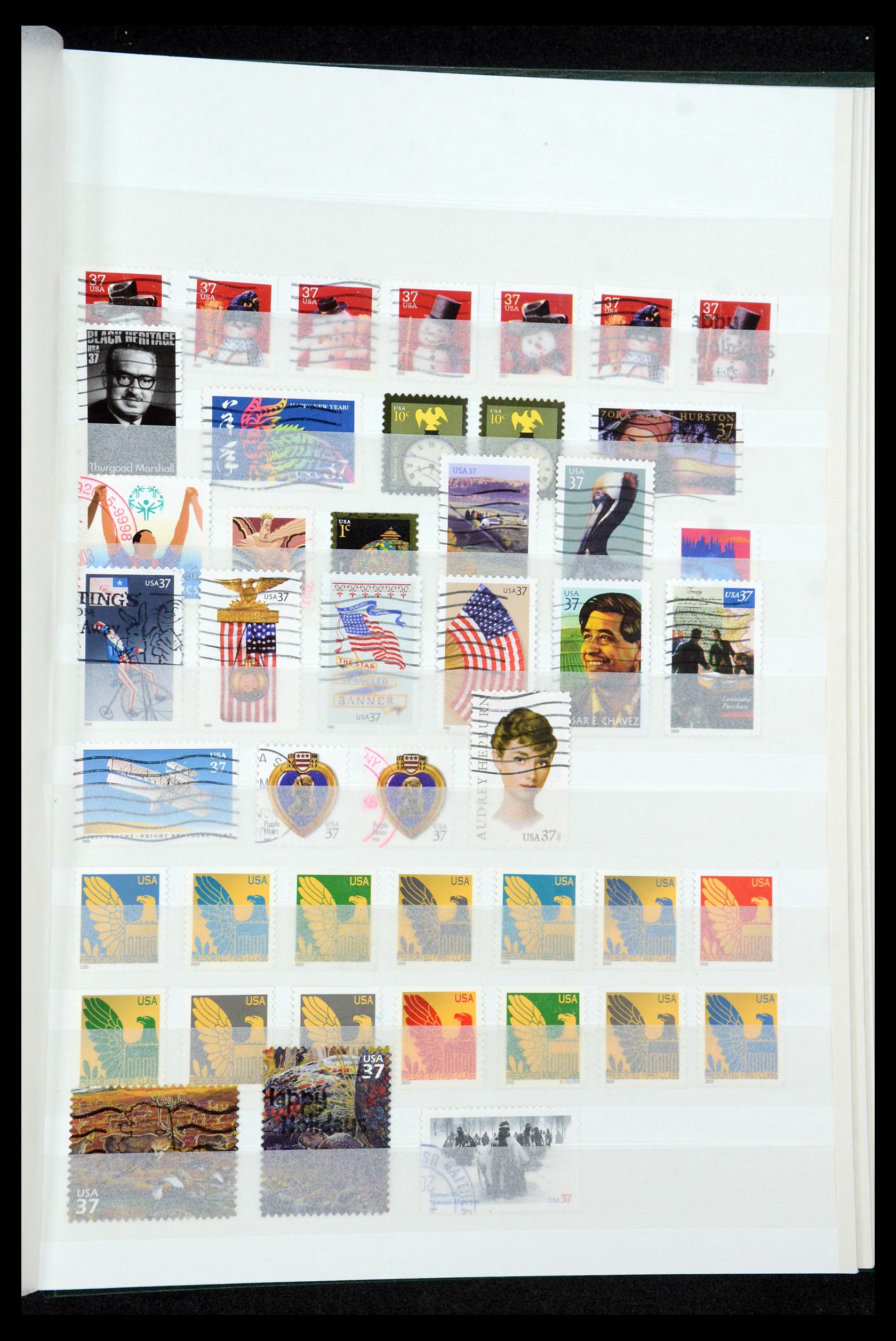 35689 343 - Stamp Collection 35689 USA 1851-2001.