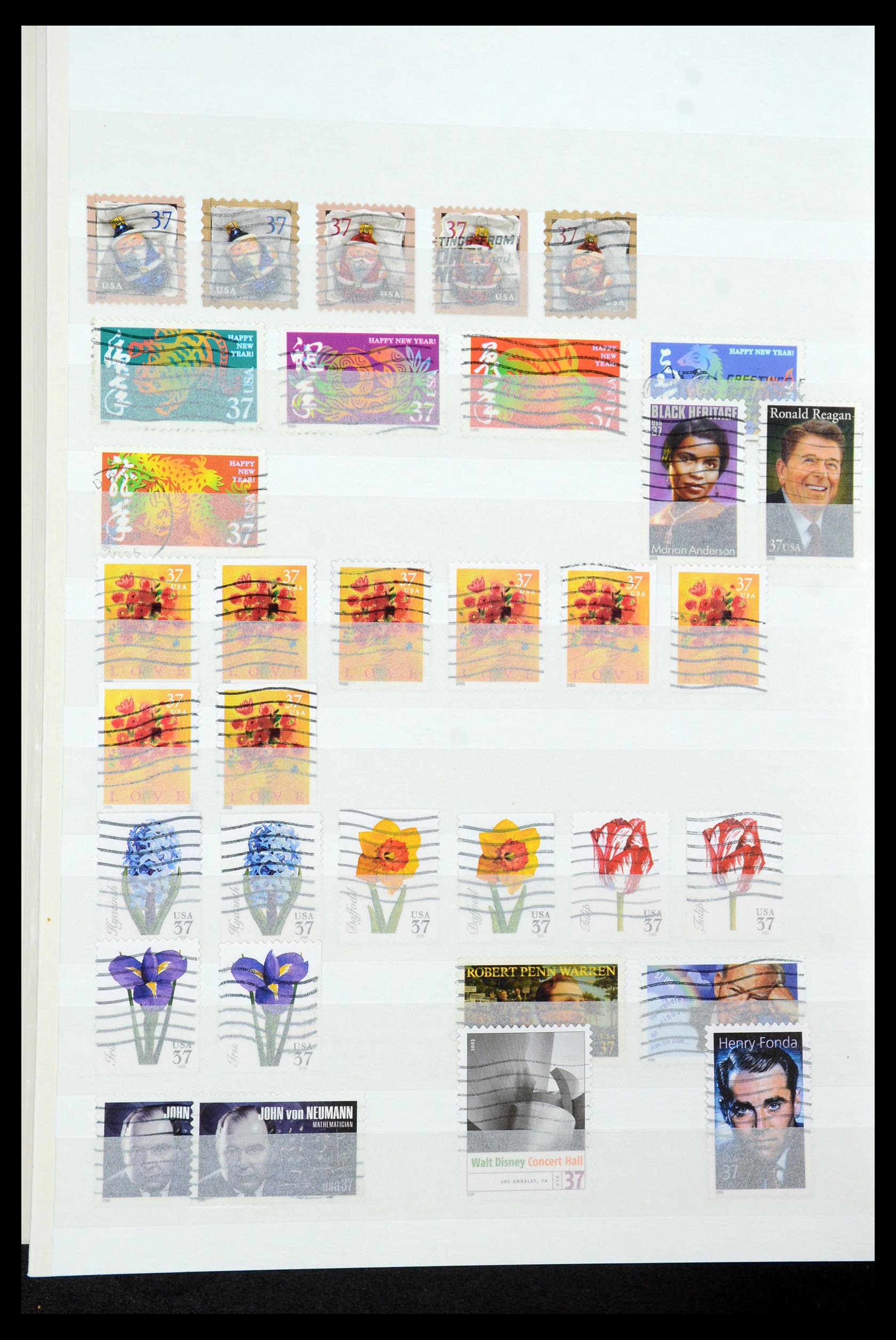 35689 348 - Postzegelverzameling 35689 USA 1851-2001.