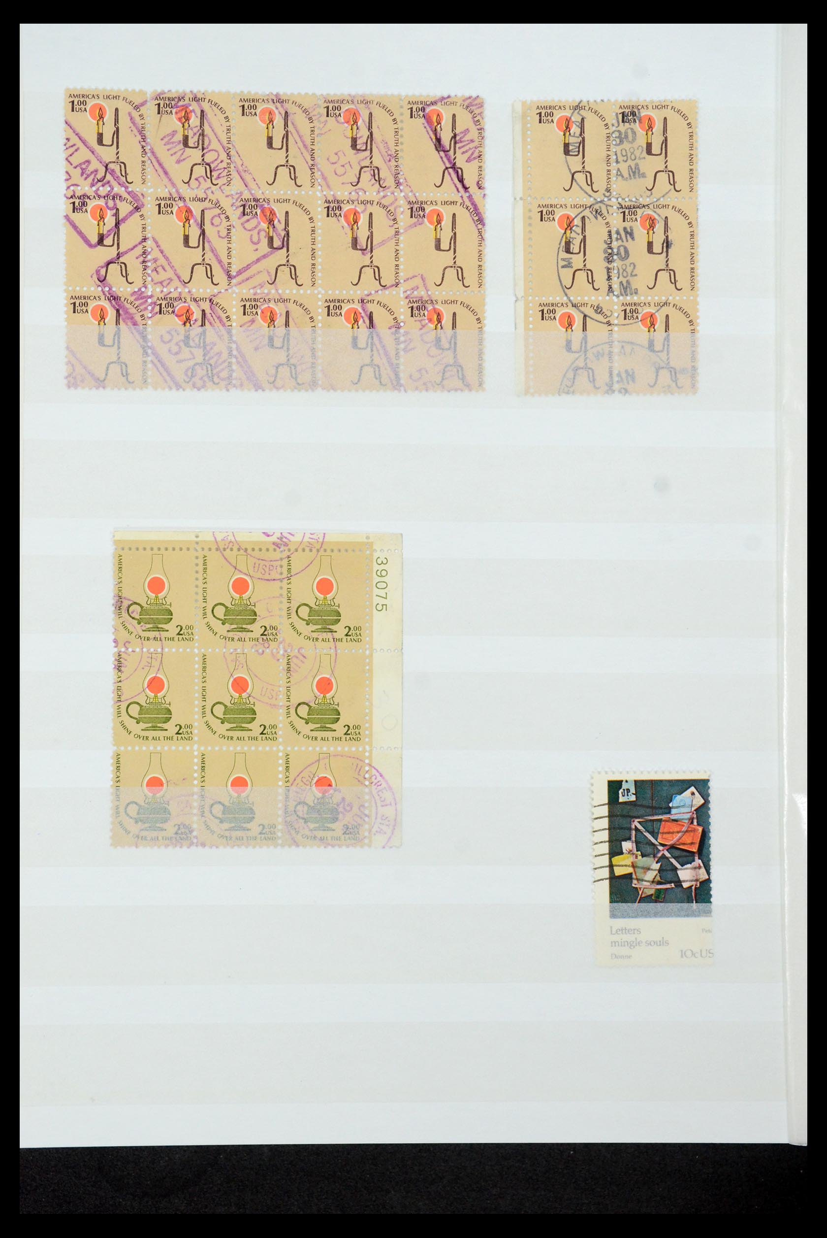 35689 353 - Stamp Collection 35689 USA 1851-2001.