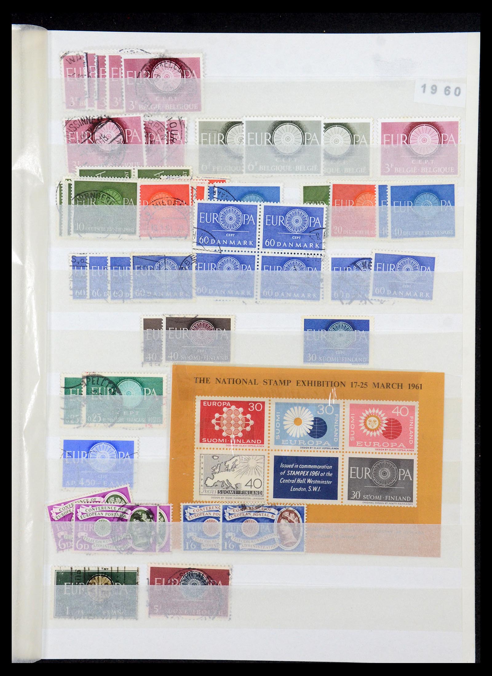35691 005 - Postzegelverzameling 35691 Europa CEPT 1956-2000.