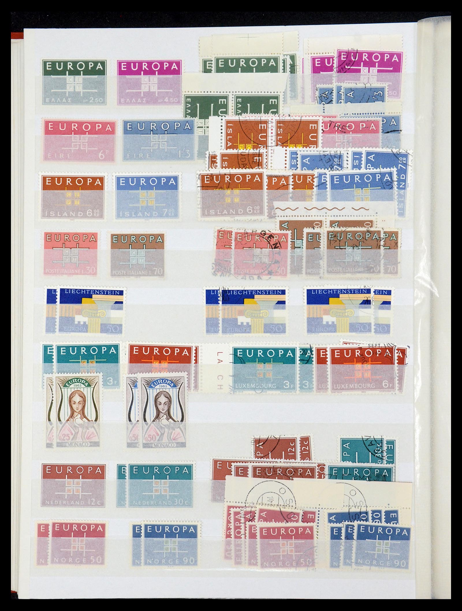 35691 012 - Postzegelverzameling 35691 Europa CEPT 1956-2000.