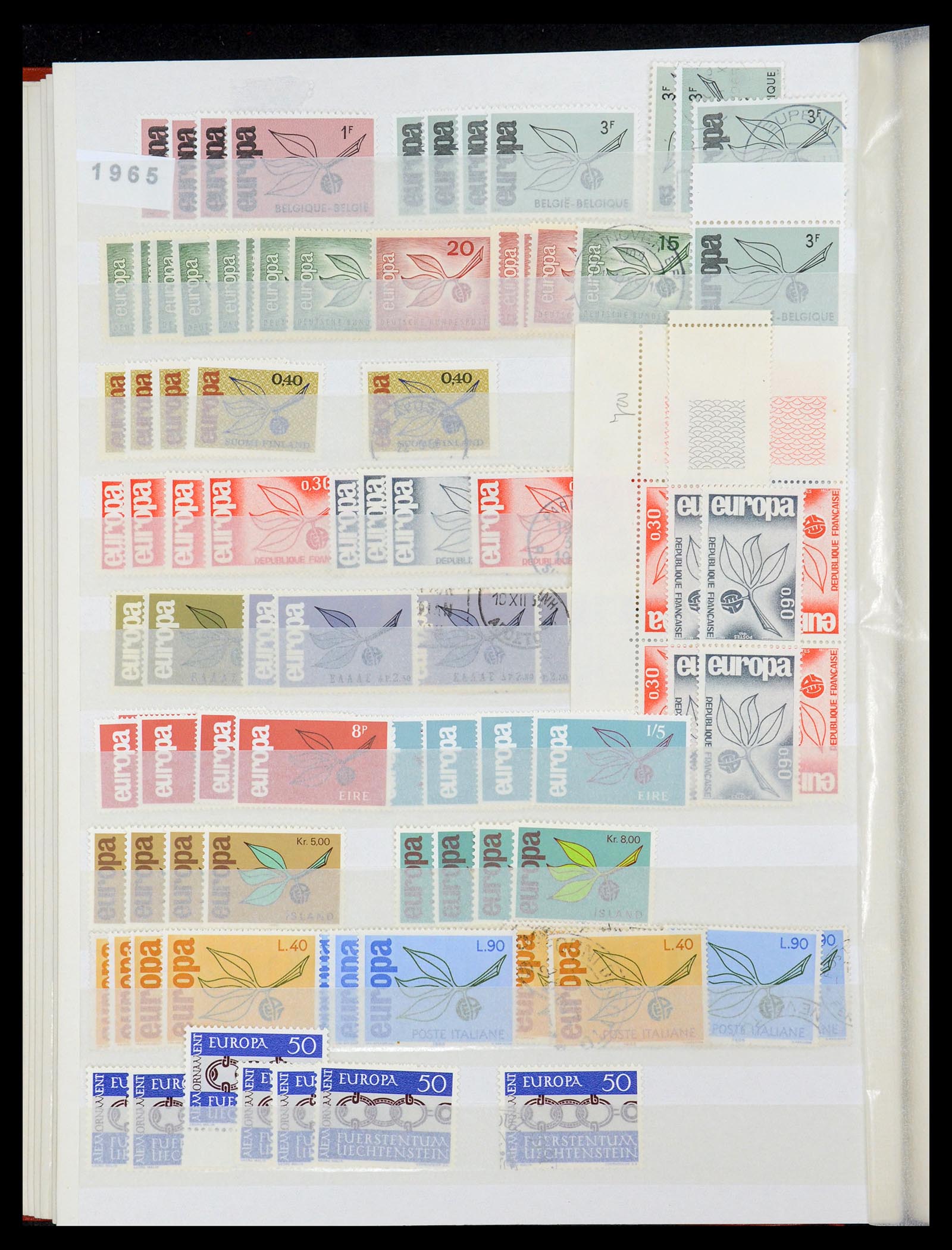 35691 016 - Postzegelverzameling 35691 Europa CEPT 1956-2000.