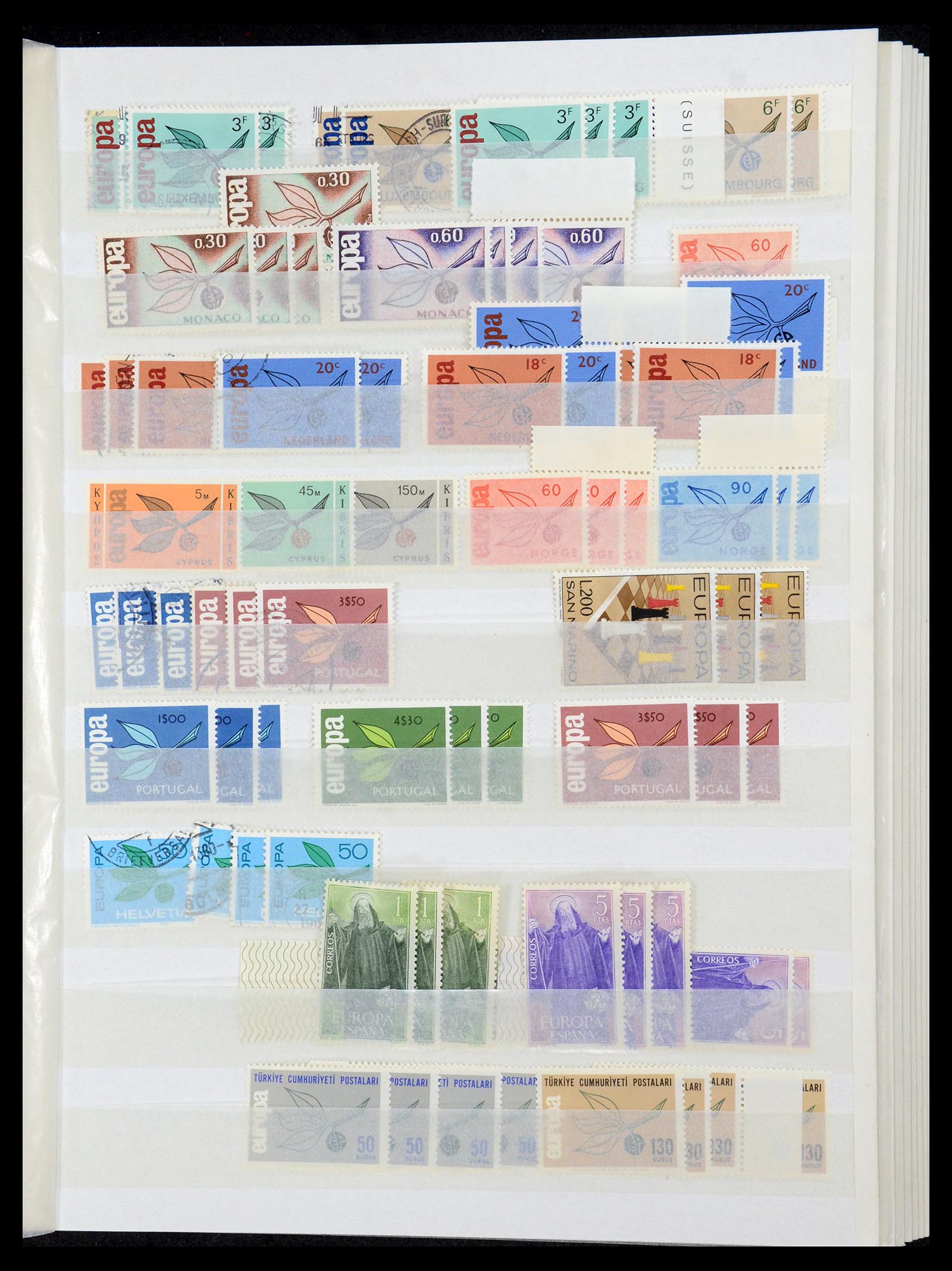 35691 017 - Postzegelverzameling 35691 Europa CEPT 1956-2000.