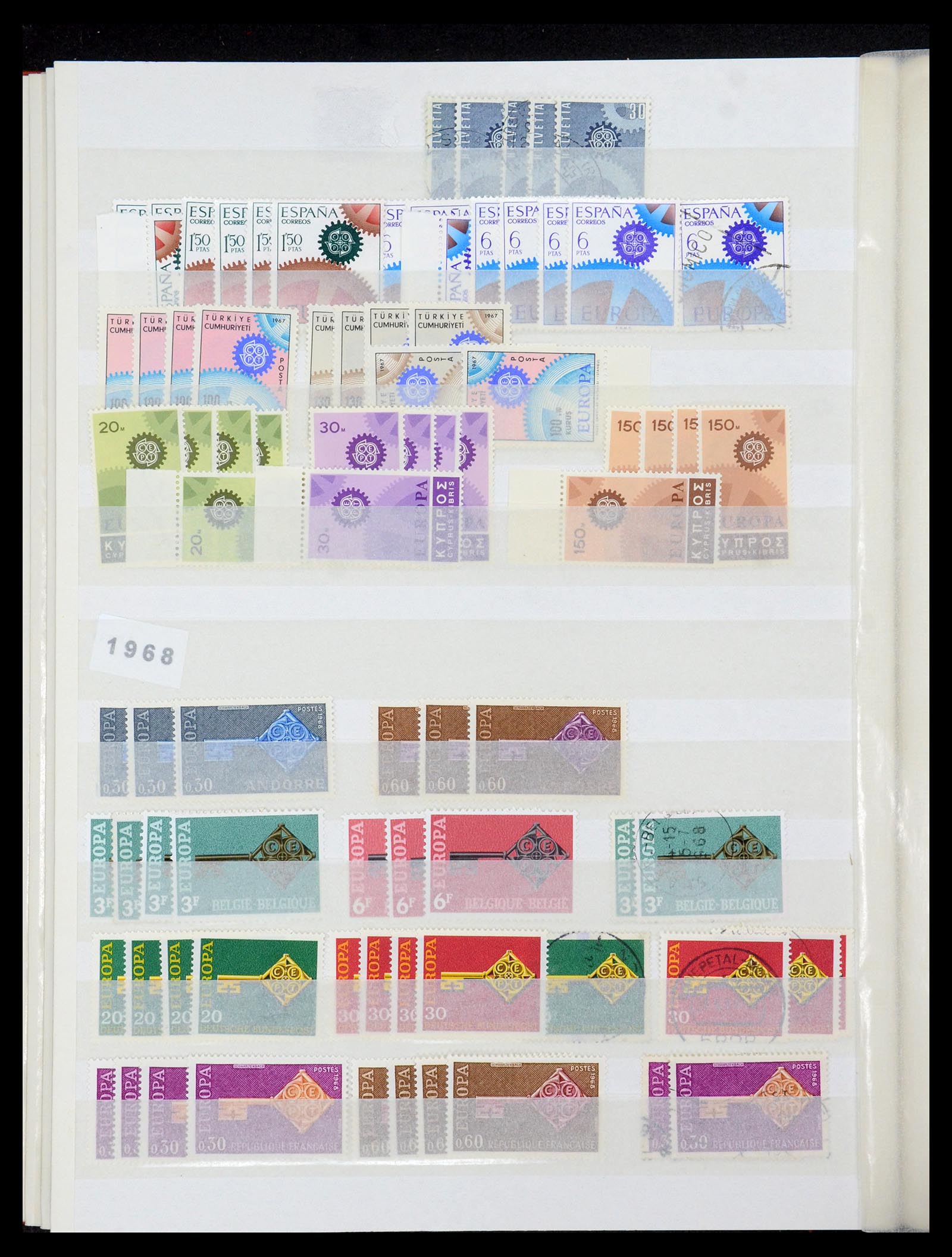 35691 022 - Postzegelverzameling 35691 Europa CEPT 1956-2000.