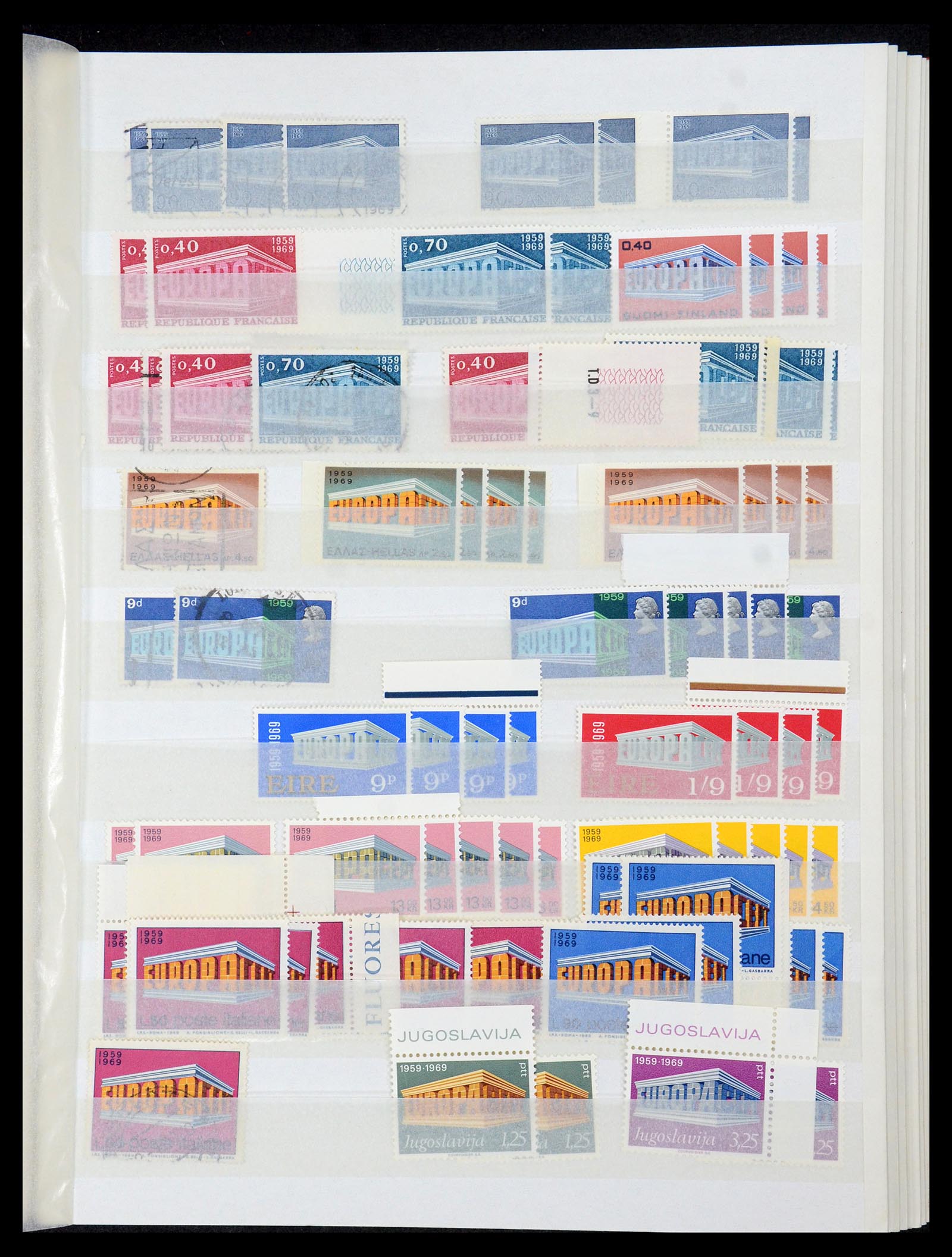 35691 025 - Postzegelverzameling 35691 Europa CEPT 1956-2000.