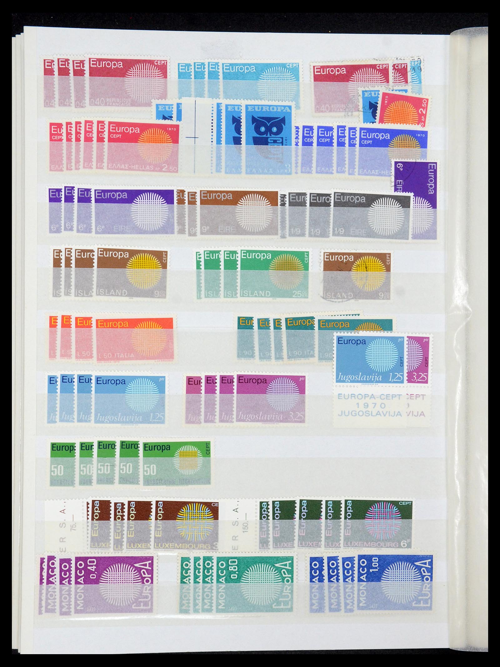 35691 028 - Postzegelverzameling 35691 Europa CEPT 1956-2000.
