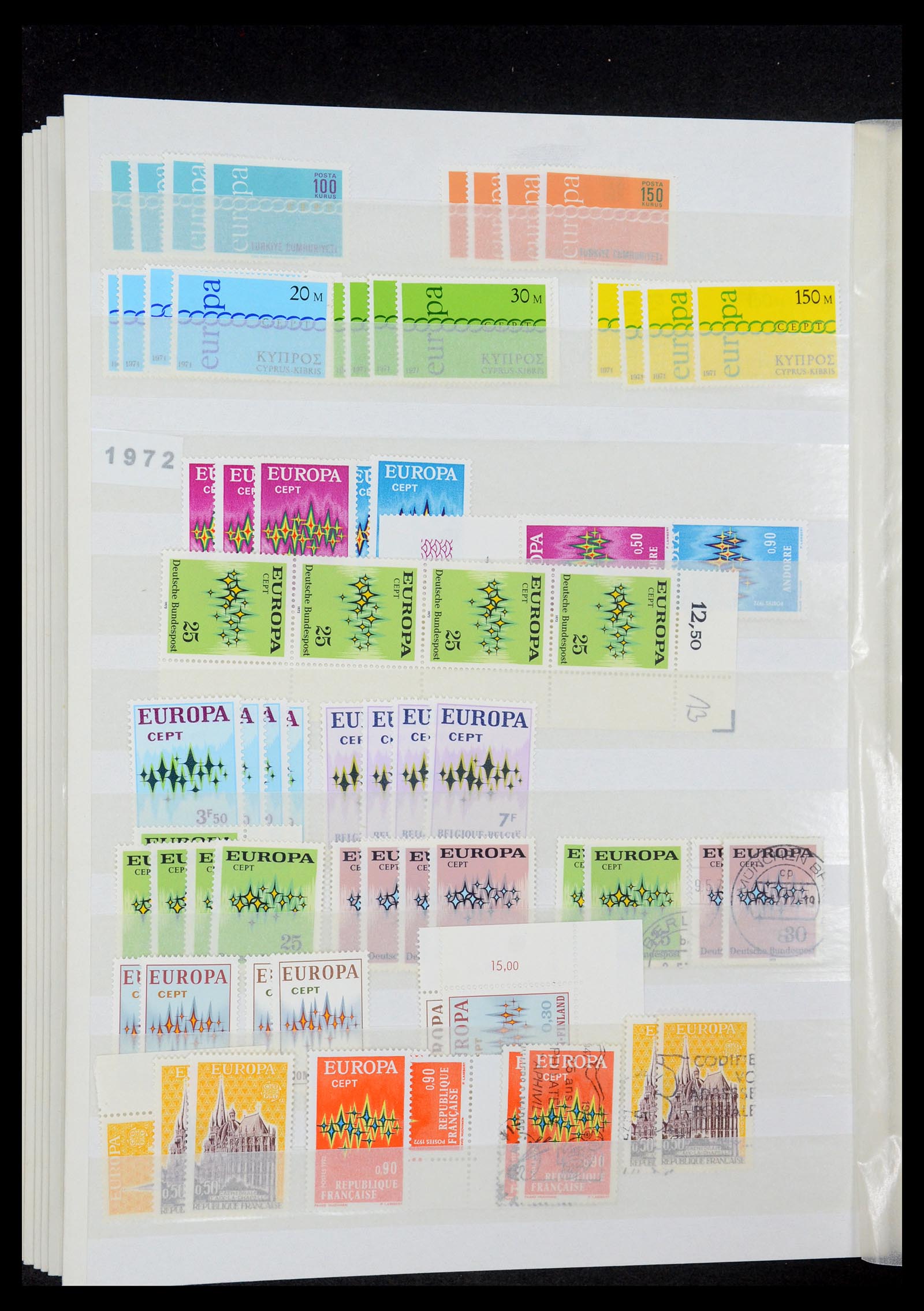 35691 032 - Postzegelverzameling 35691 Europa CEPT 1956-2000.