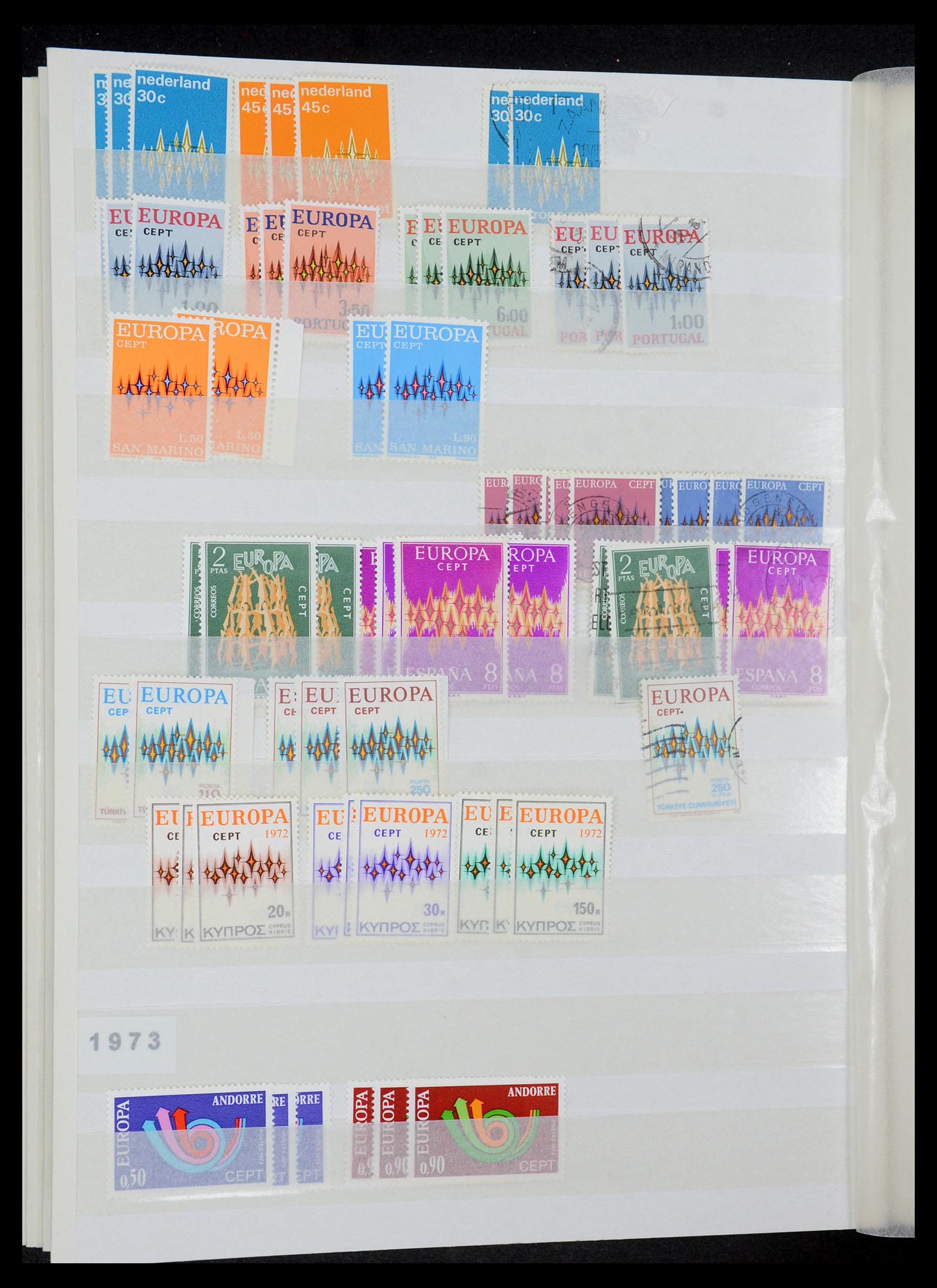 35691 034 - Postzegelverzameling 35691 Europa CEPT 1956-2000.