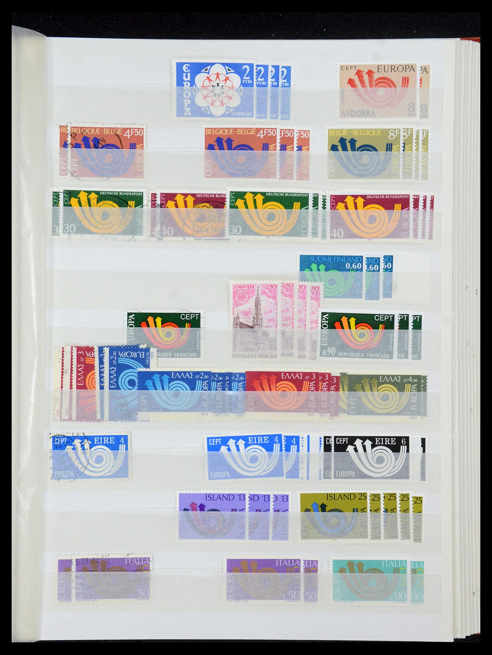 35691 035 - Postzegelverzameling 35691 Europa CEPT 1956-2000.