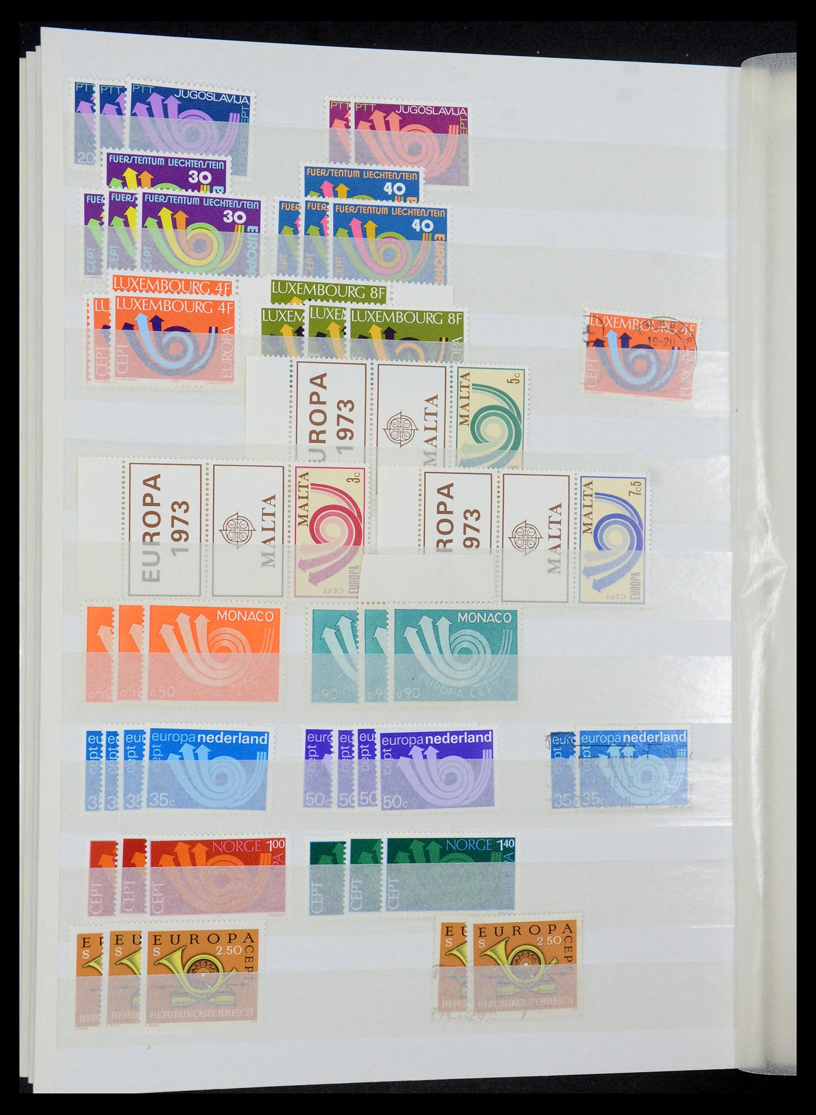 35691 036 - Postzegelverzameling 35691 Europa CEPT 1956-2000.