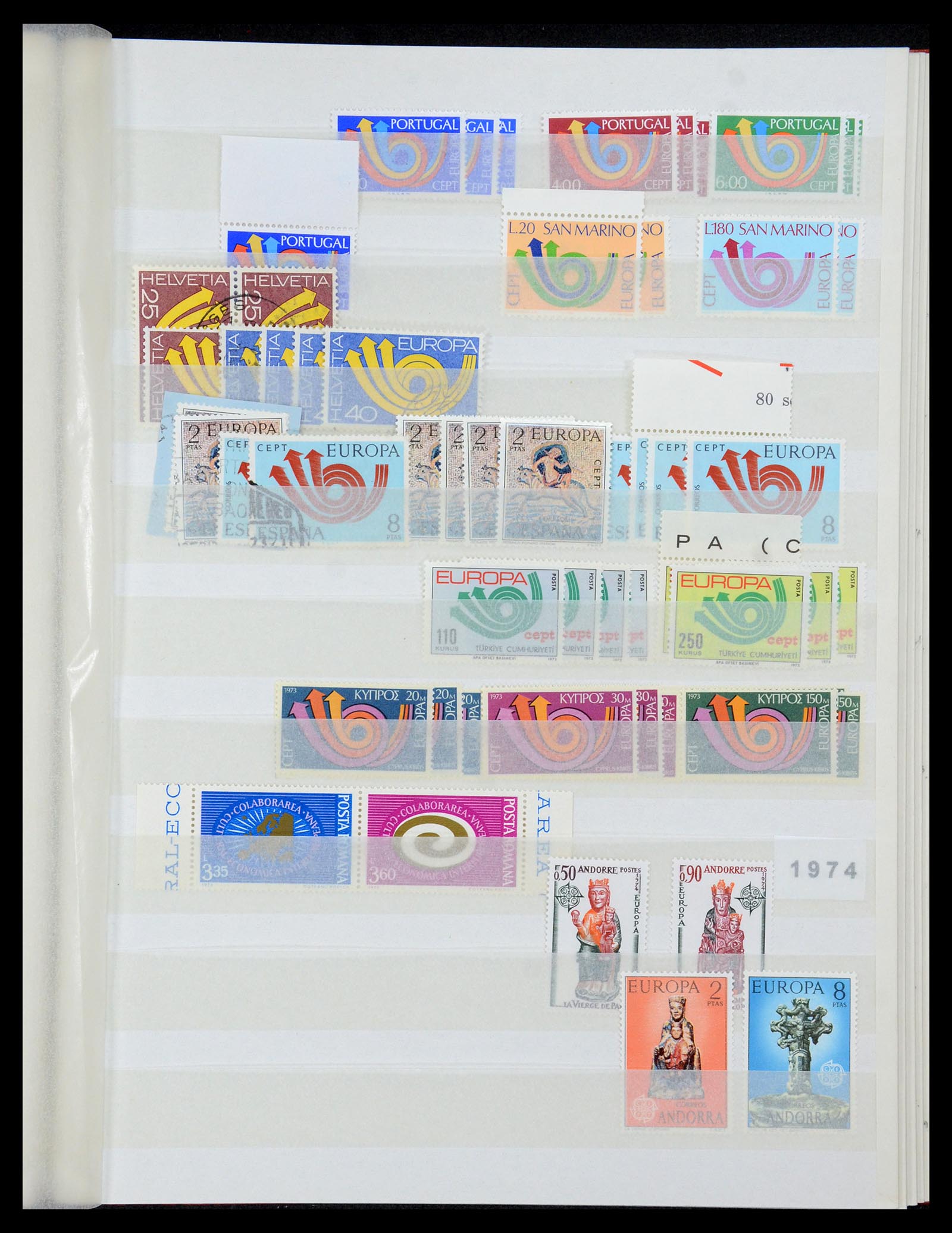 35691 037 - Postzegelverzameling 35691 Europa CEPT 1956-2000.