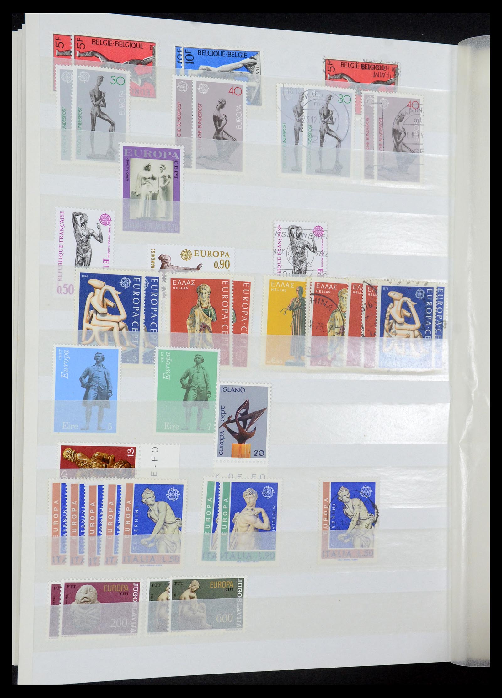 35691 038 - Postzegelverzameling 35691 Europa CEPT 1956-2000.
