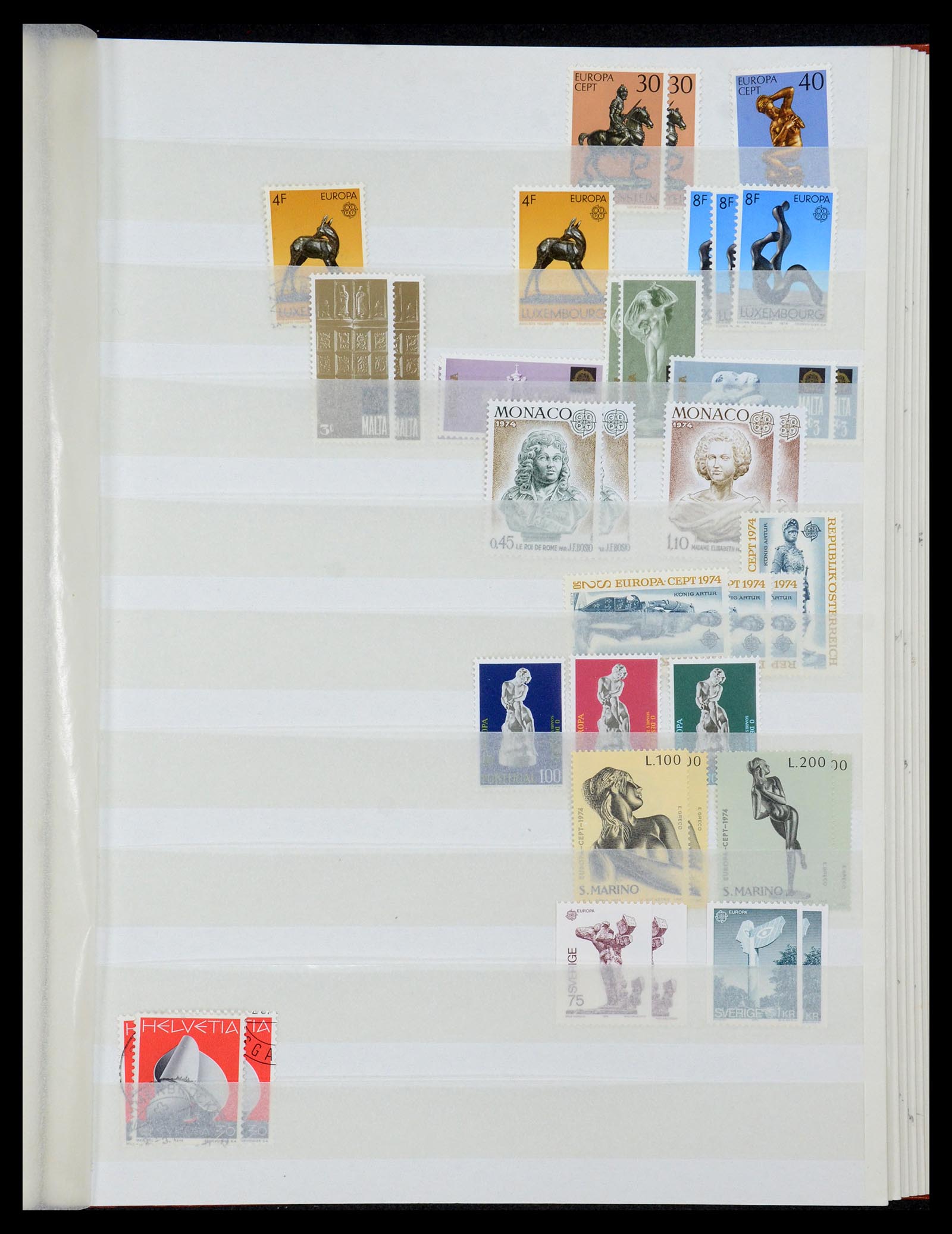 35691 039 - Postzegelverzameling 35691 Europa CEPT 1956-2000.