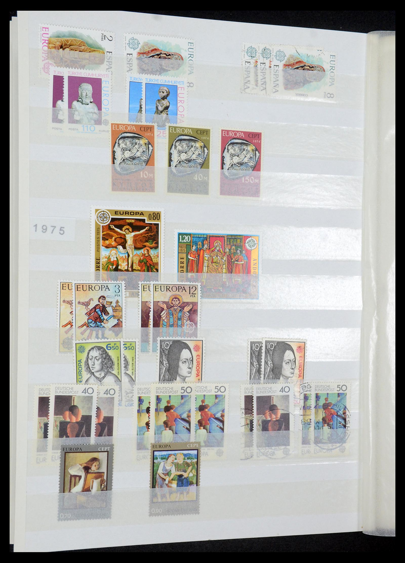 35691 040 - Postzegelverzameling 35691 Europa CEPT 1956-2000.