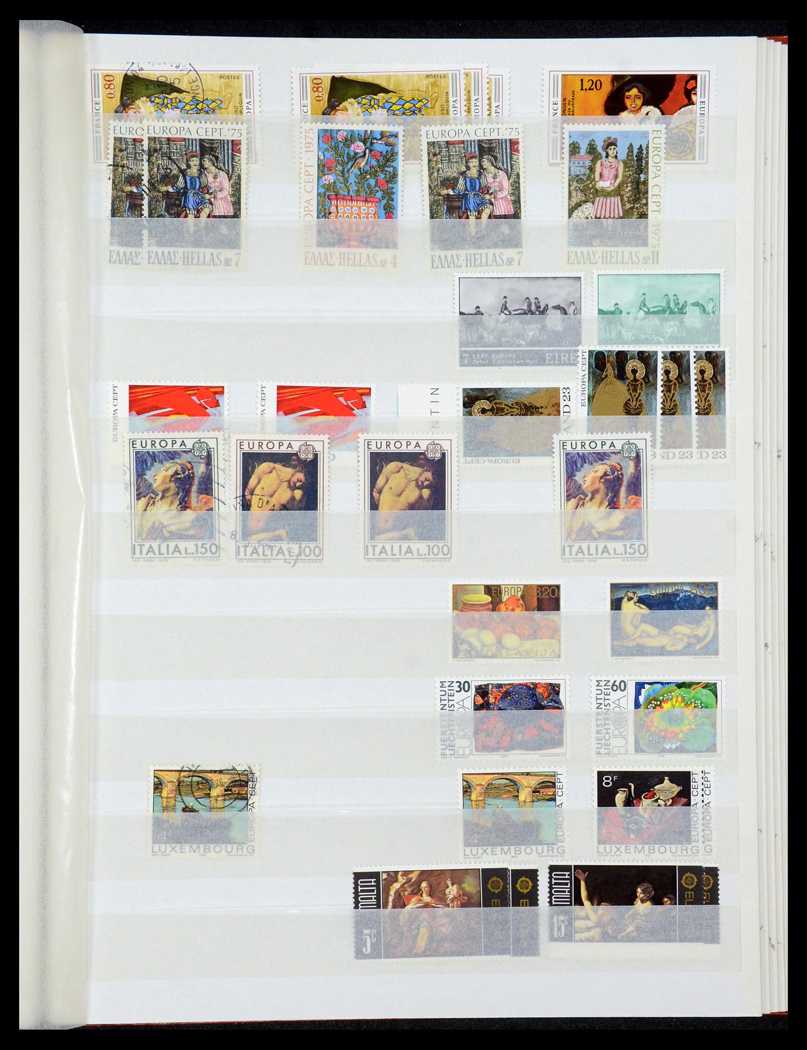 35691 041 - Postzegelverzameling 35691 Europa CEPT 1956-2000.