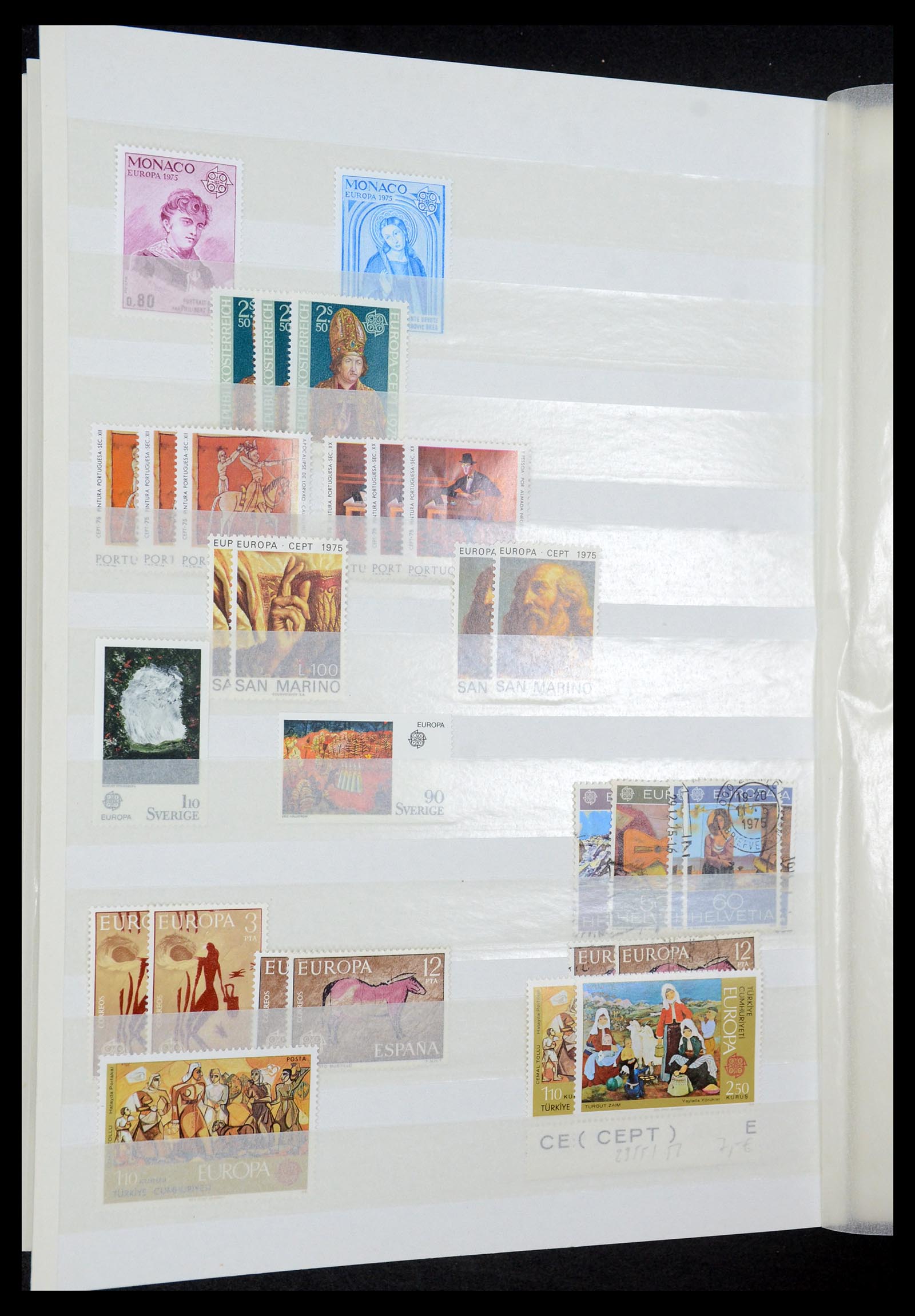 35691 042 - Postzegelverzameling 35691 Europa CEPT 1956-2000.