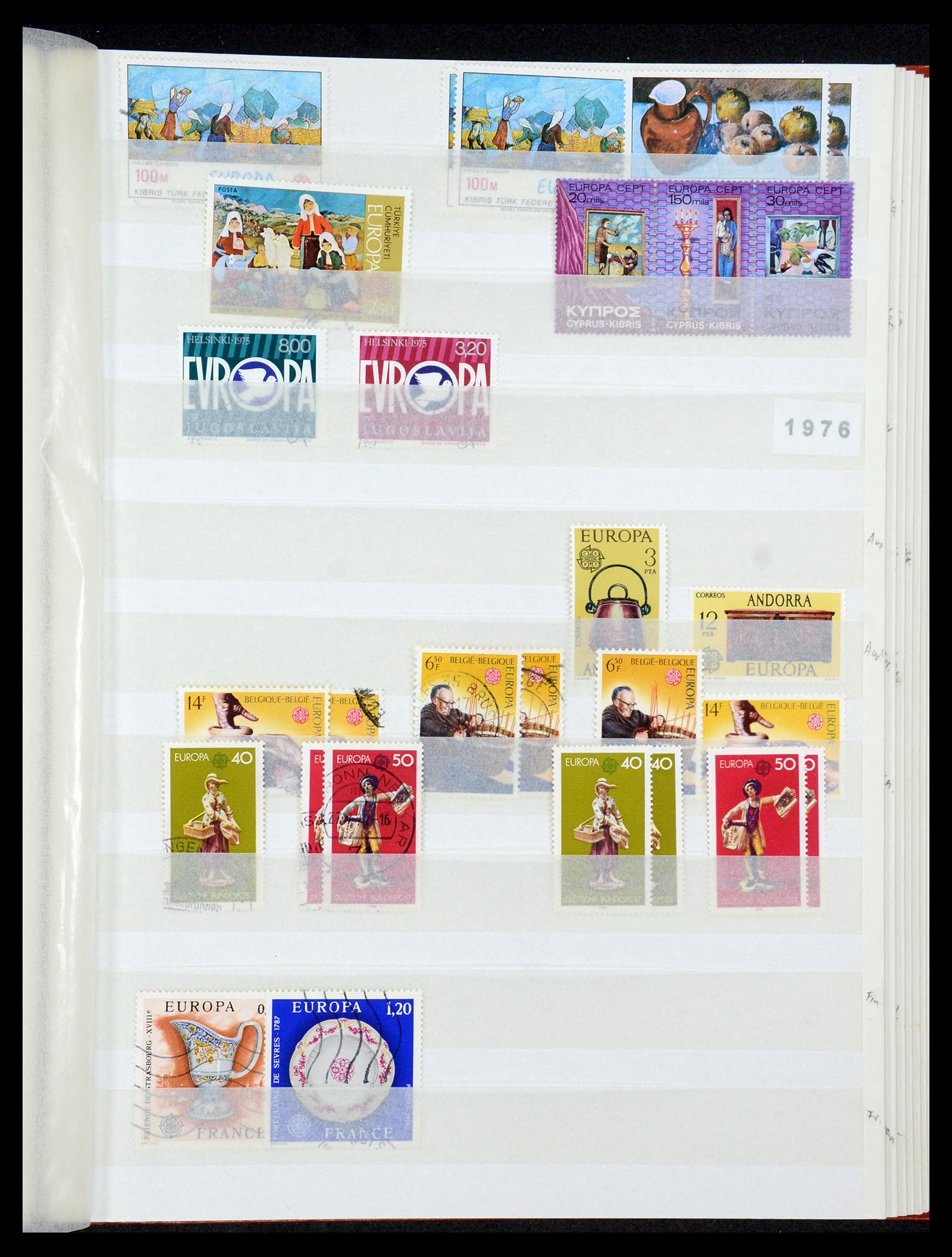 35691 043 - Postzegelverzameling 35691 Europa CEPT 1956-2000.