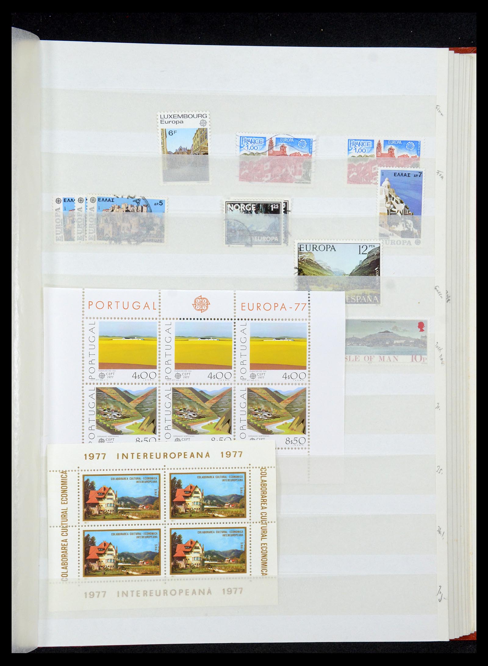 35691 047 - Postzegelverzameling 35691 Europa CEPT 1956-2000.