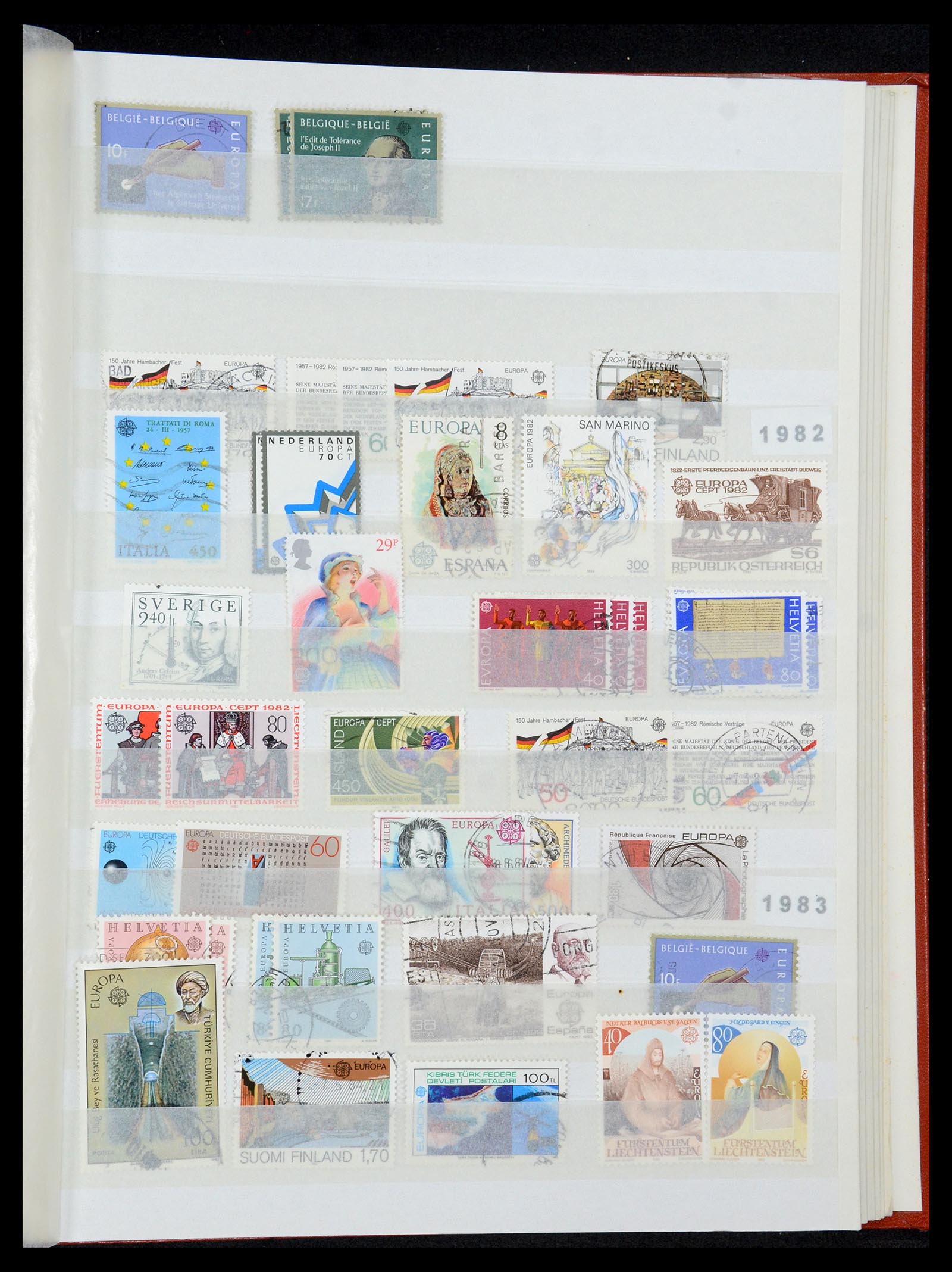 35691 051 - Postzegelverzameling 35691 Europa CEPT 1956-2000.