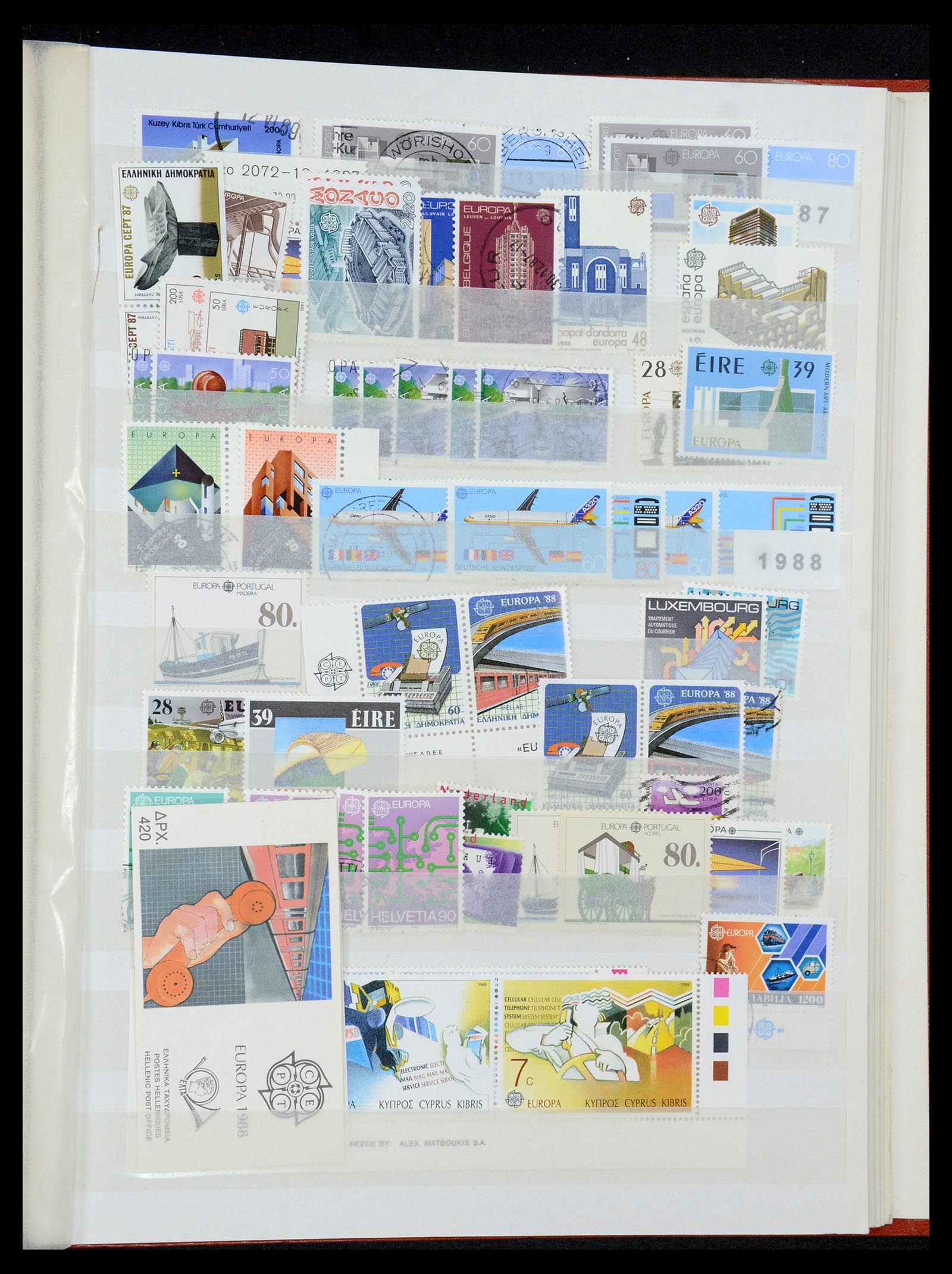 35691 053 - Postzegelverzameling 35691 Europa CEPT 1956-2000.