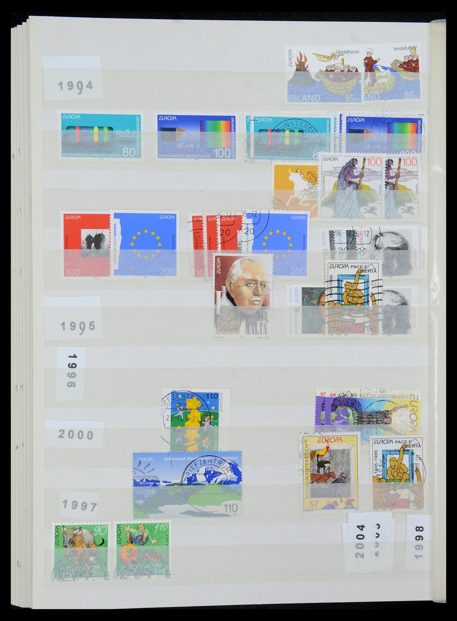35691 056 - Postzegelverzameling 35691 Europa CEPT 1956-2000.