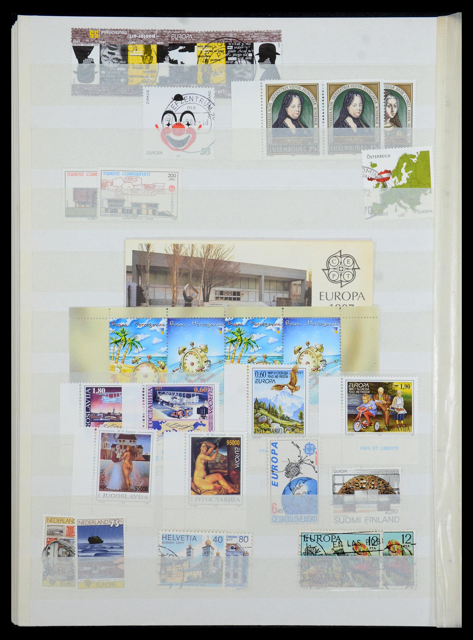 35691 060 - Postzegelverzameling 35691 Europa CEPT 1956-2000.