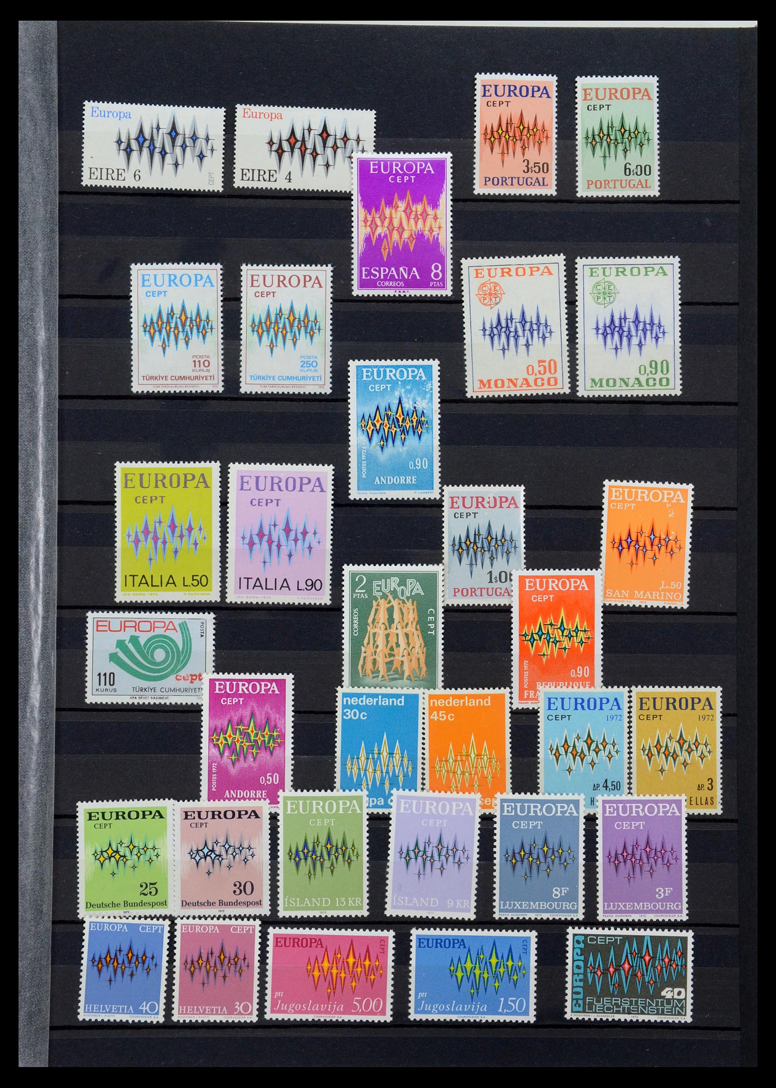 35691 061 - Postzegelverzameling 35691 Europa CEPT 1956-2000.