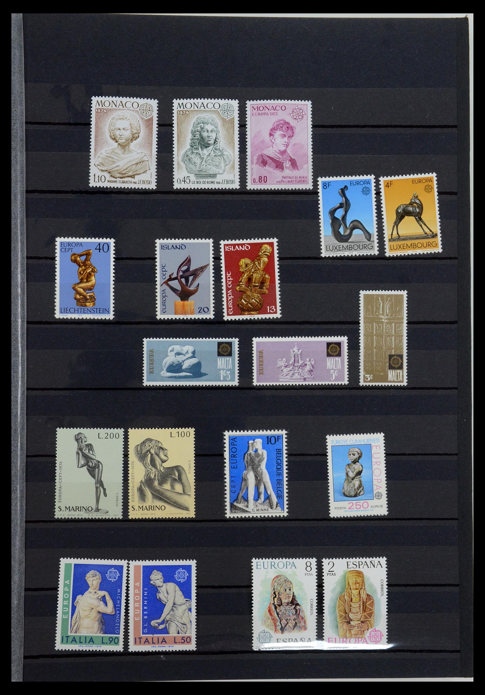 35691 063 - Postzegelverzameling 35691 Europa CEPT 1956-2000.