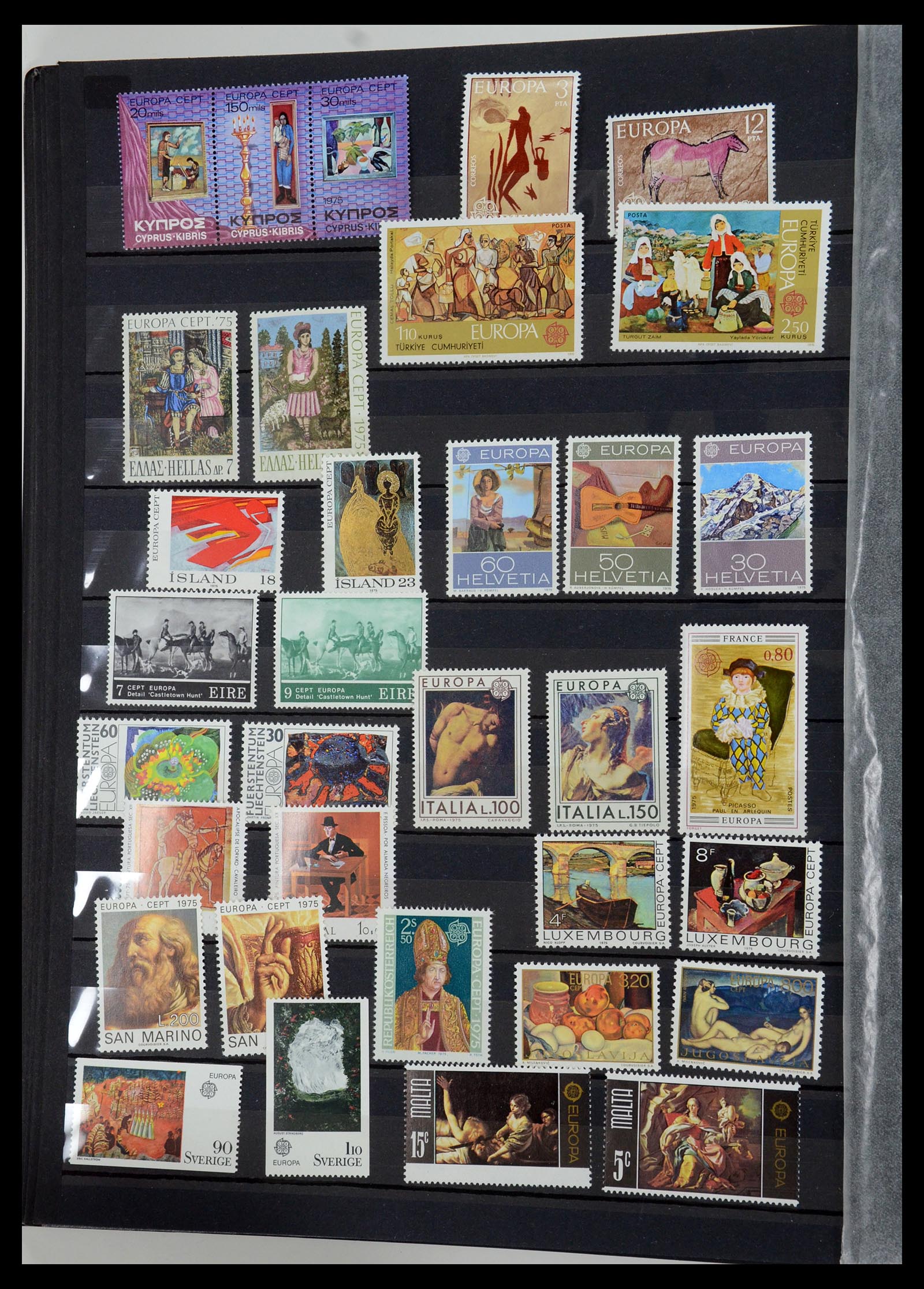 35691 070 - Postzegelverzameling 35691 Europa CEPT 1956-2000.
