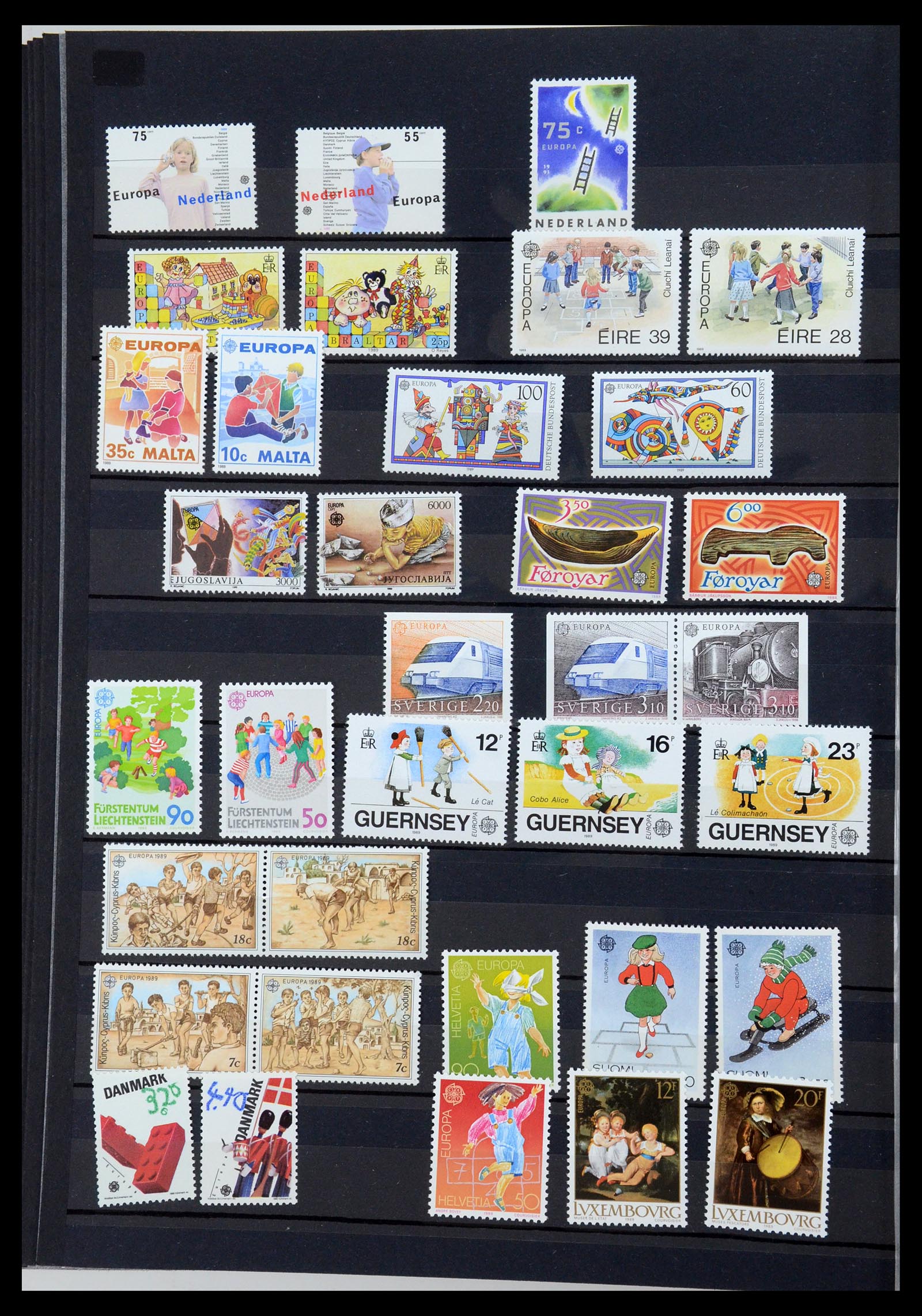 35691 078 - Postzegelverzameling 35691 Europa CEPT 1956-2000.