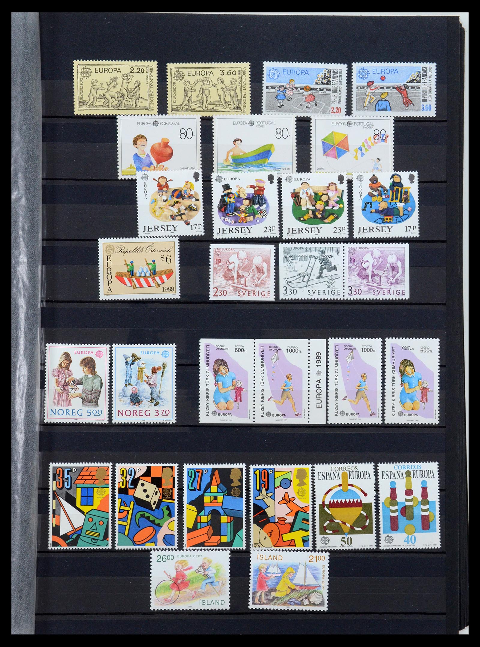 35691 079 - Postzegelverzameling 35691 Europa CEPT 1956-2000.