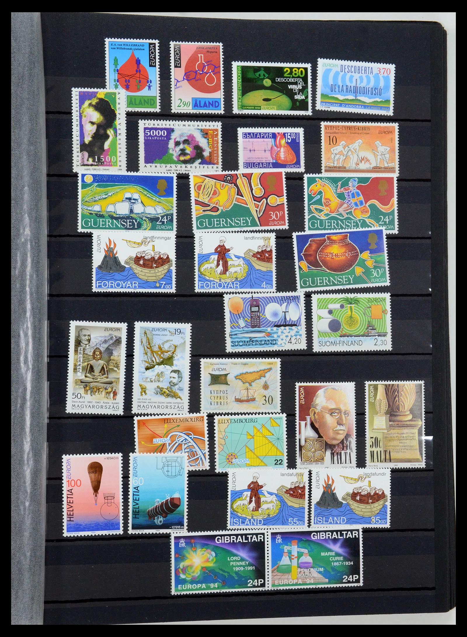 35691 093 - Postzegelverzameling 35691 Europa CEPT 1956-2000.