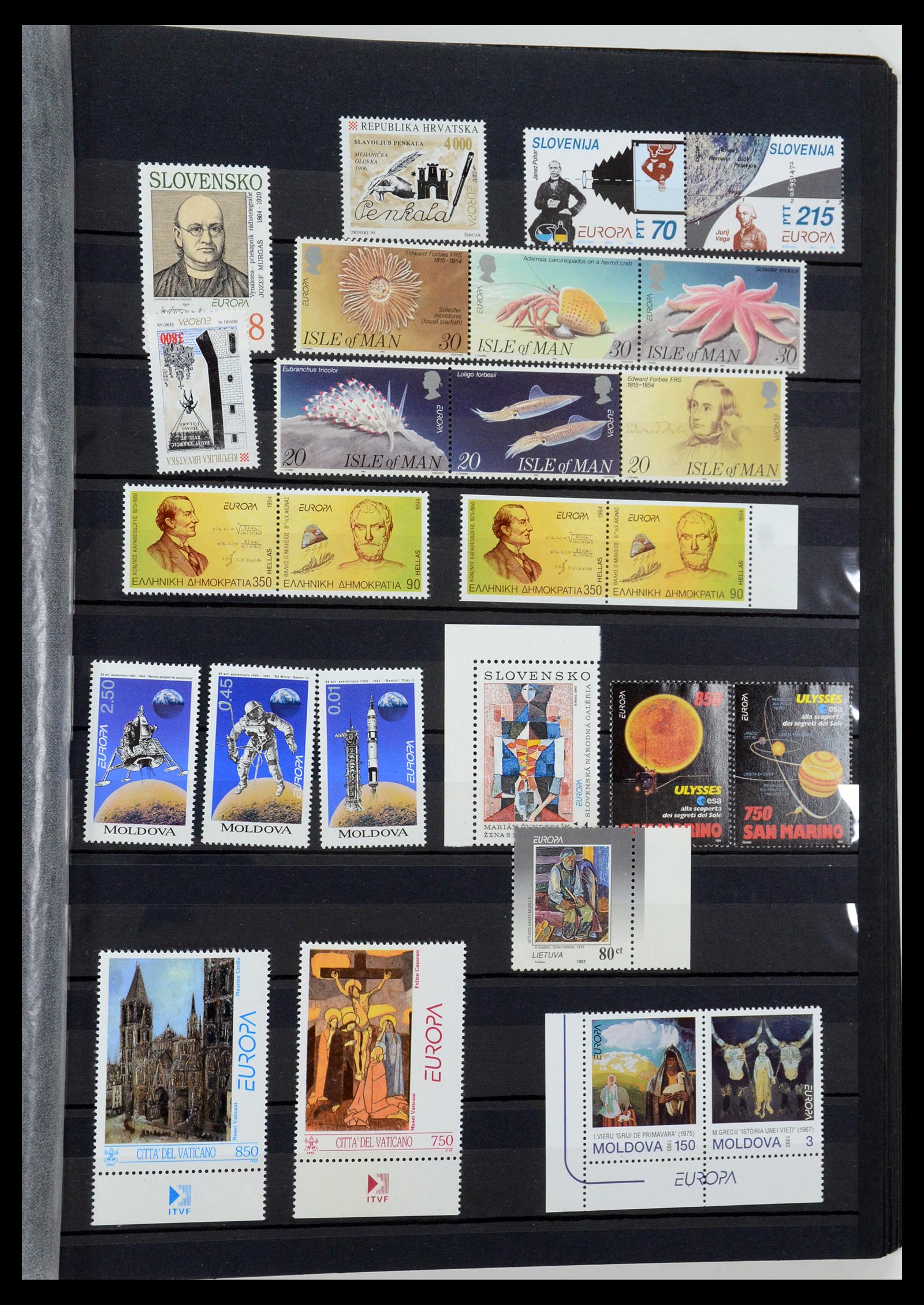 35691 095 - Postzegelverzameling 35691 Europa CEPT 1956-2000.