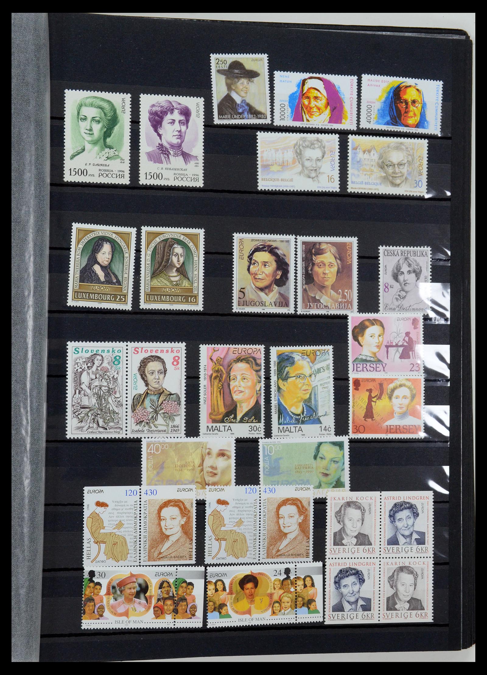 35691 101 - Postzegelverzameling 35691 Europa CEPT 1956-2000.