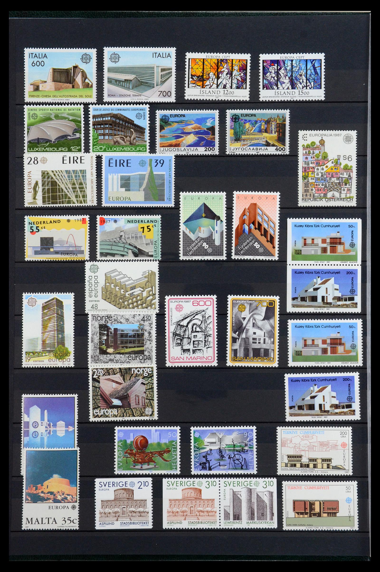35691 110 - Postzegelverzameling 35691 Europa CEPT 1956-2000.