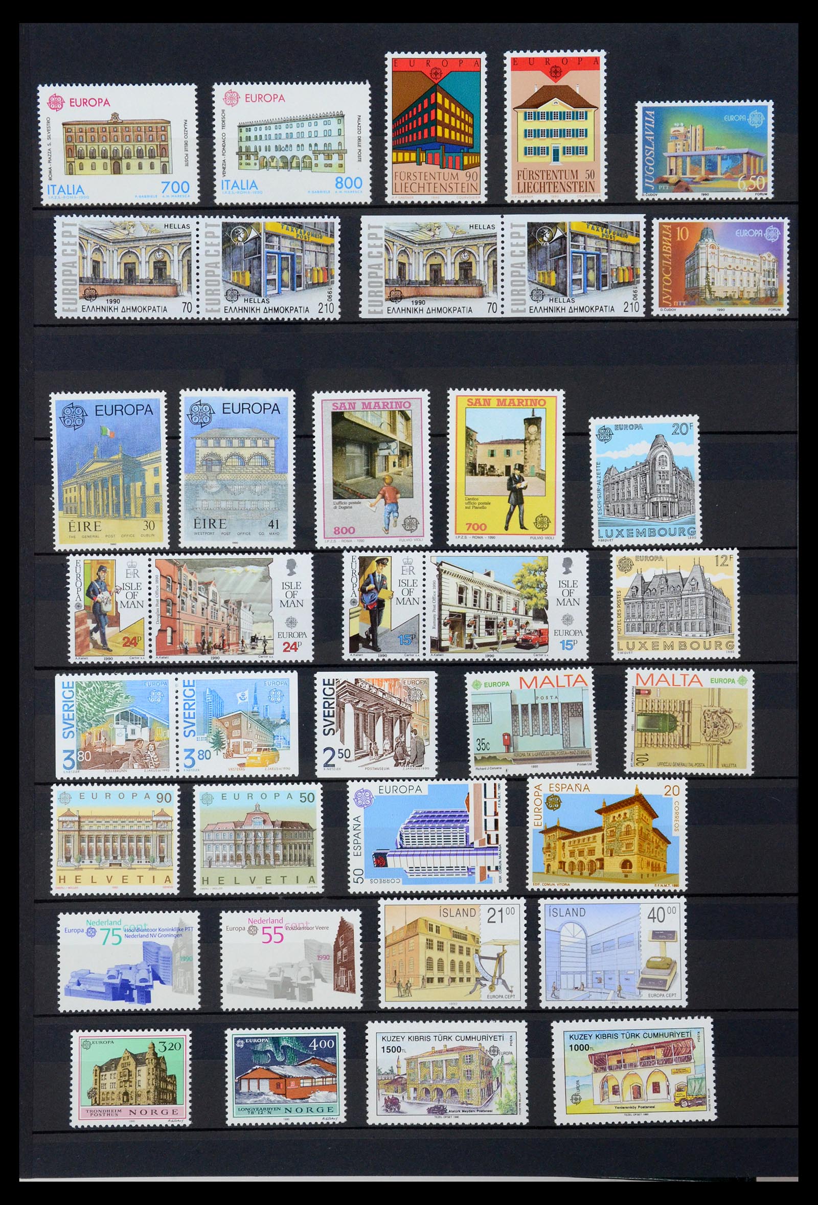 35691 118 - Postzegelverzameling 35691 Europa CEPT 1956-2000.