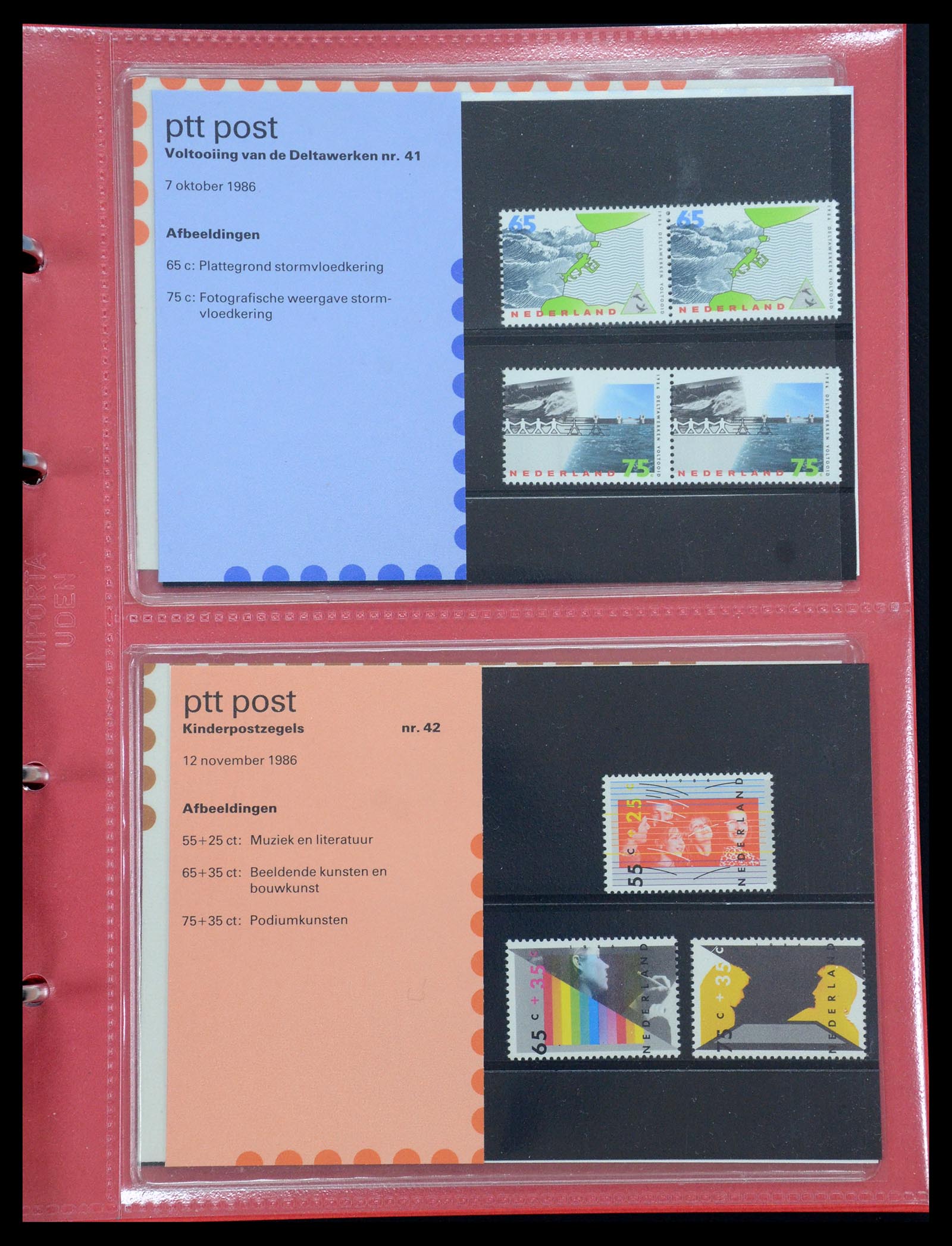 35692 021 - Stamp Collection 35692 Netherlands presentation packs 1982-2021!!