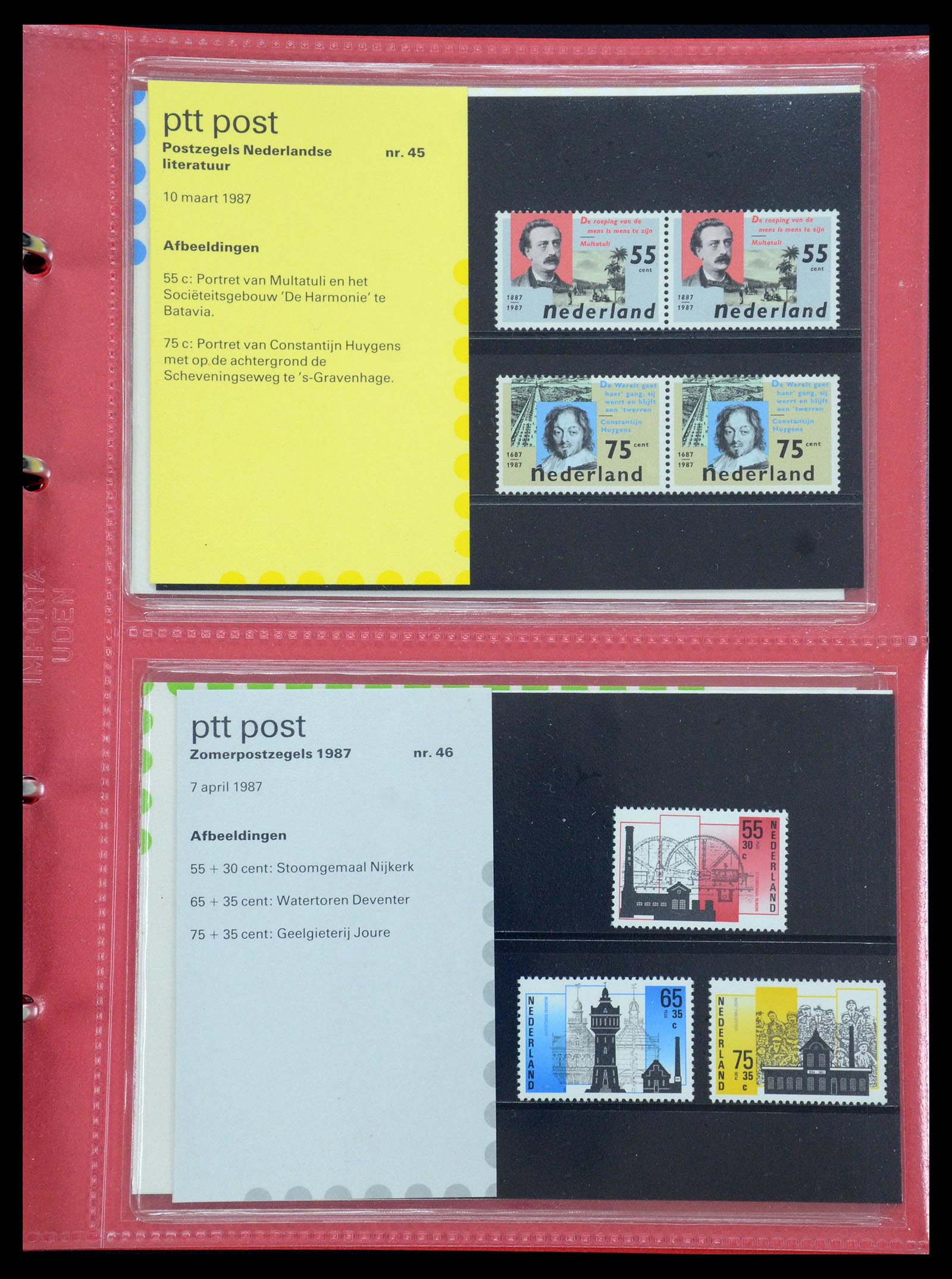 35692 023 - Stamp Collection 35692 Netherlands presentation packs 1982-2021!!