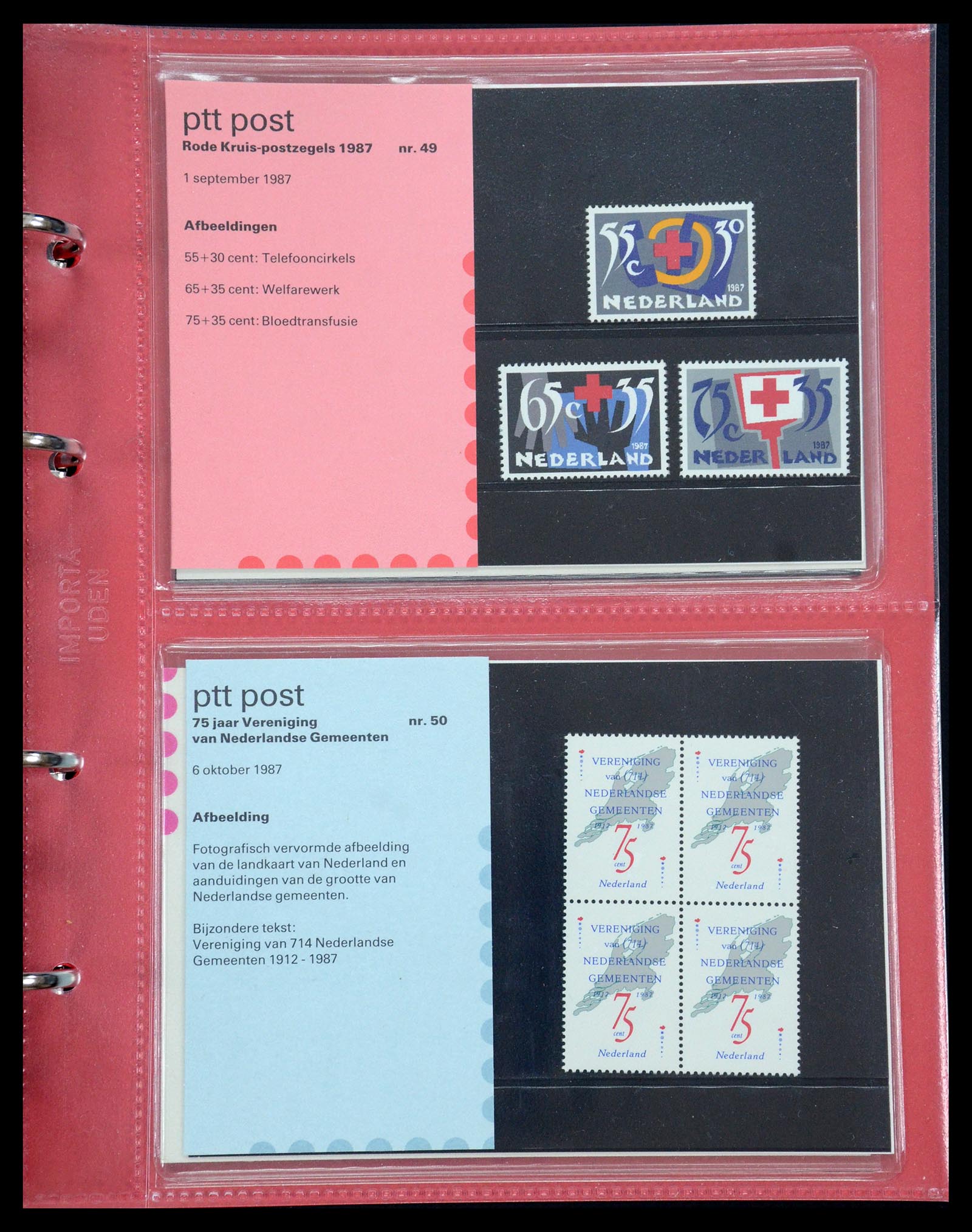 35692 025 - Stamp Collection 35692 Netherlands presentation packs 1982-2021!!